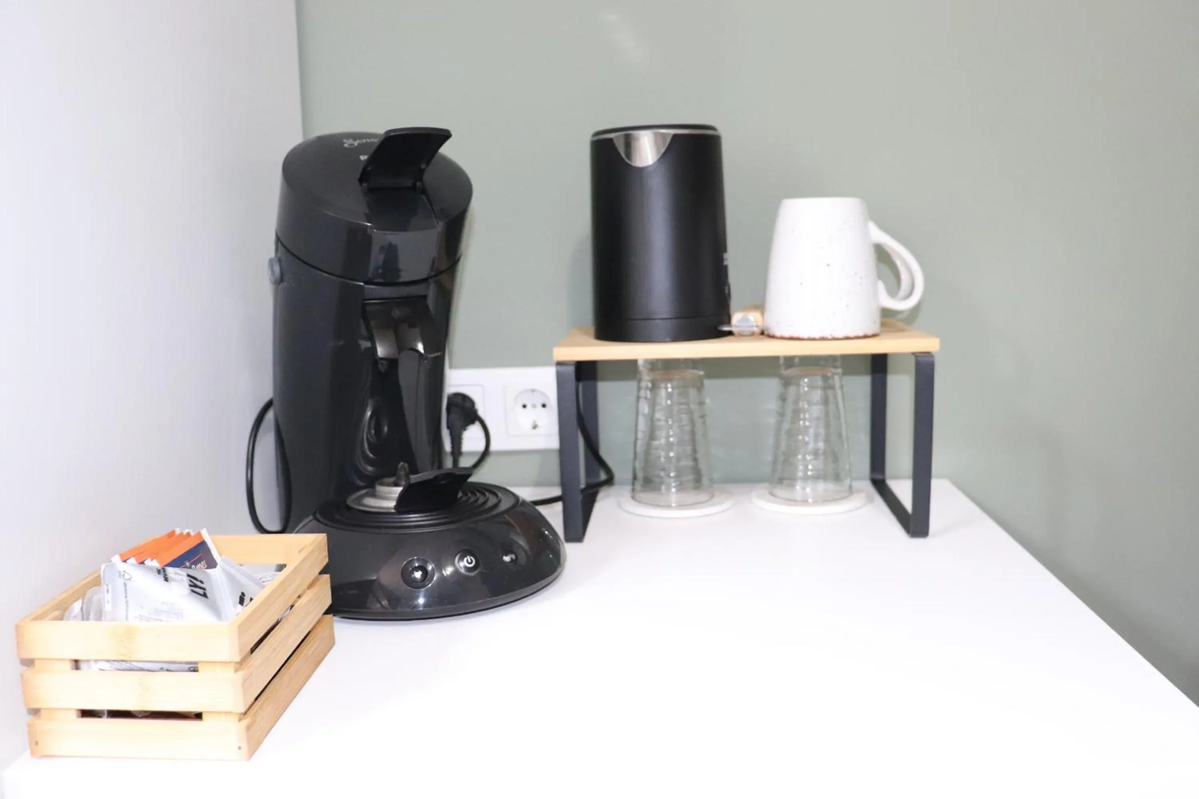Coffee/tea facilities in Pension und Apartment Landhaus Fricke