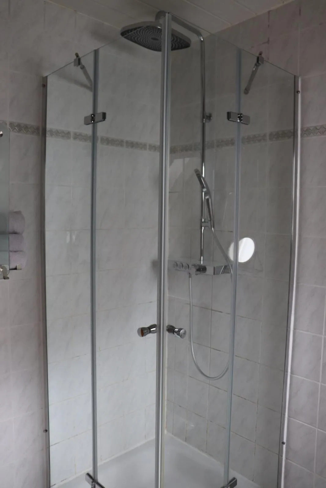Shower in Pension und Apartment Landhaus Fricke