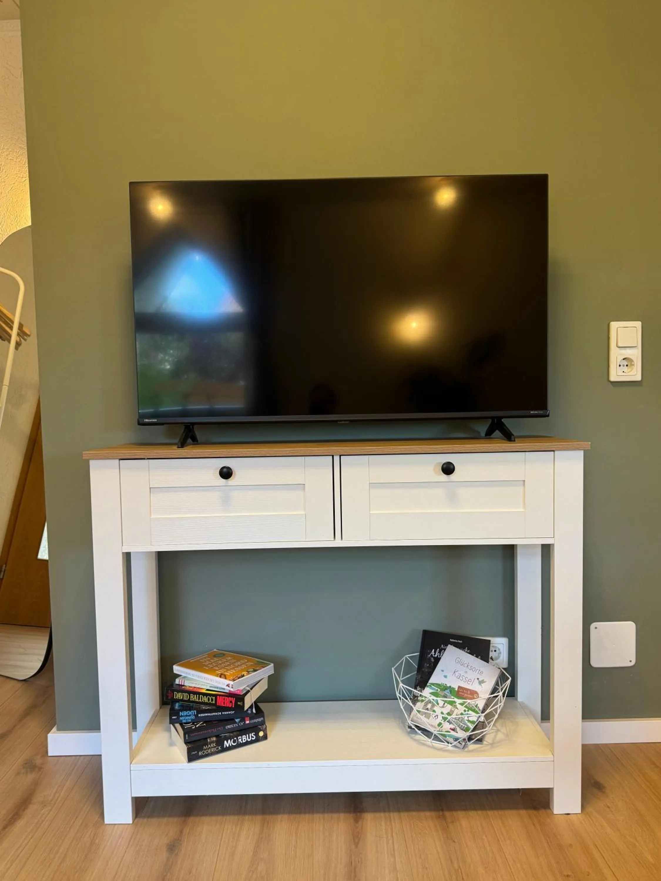 TV and multimedia in Pension und Apartment Landhaus Fricke