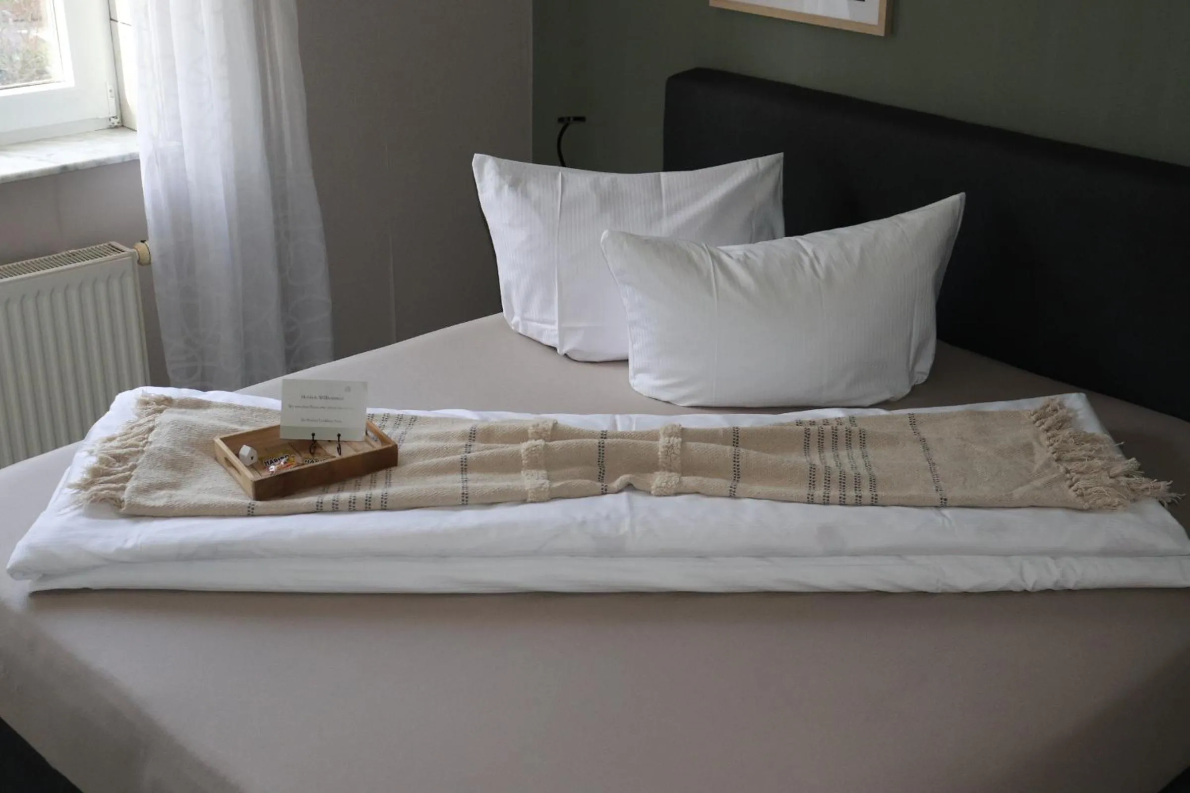 Bed in Pension und Apartment Landhaus Fricke