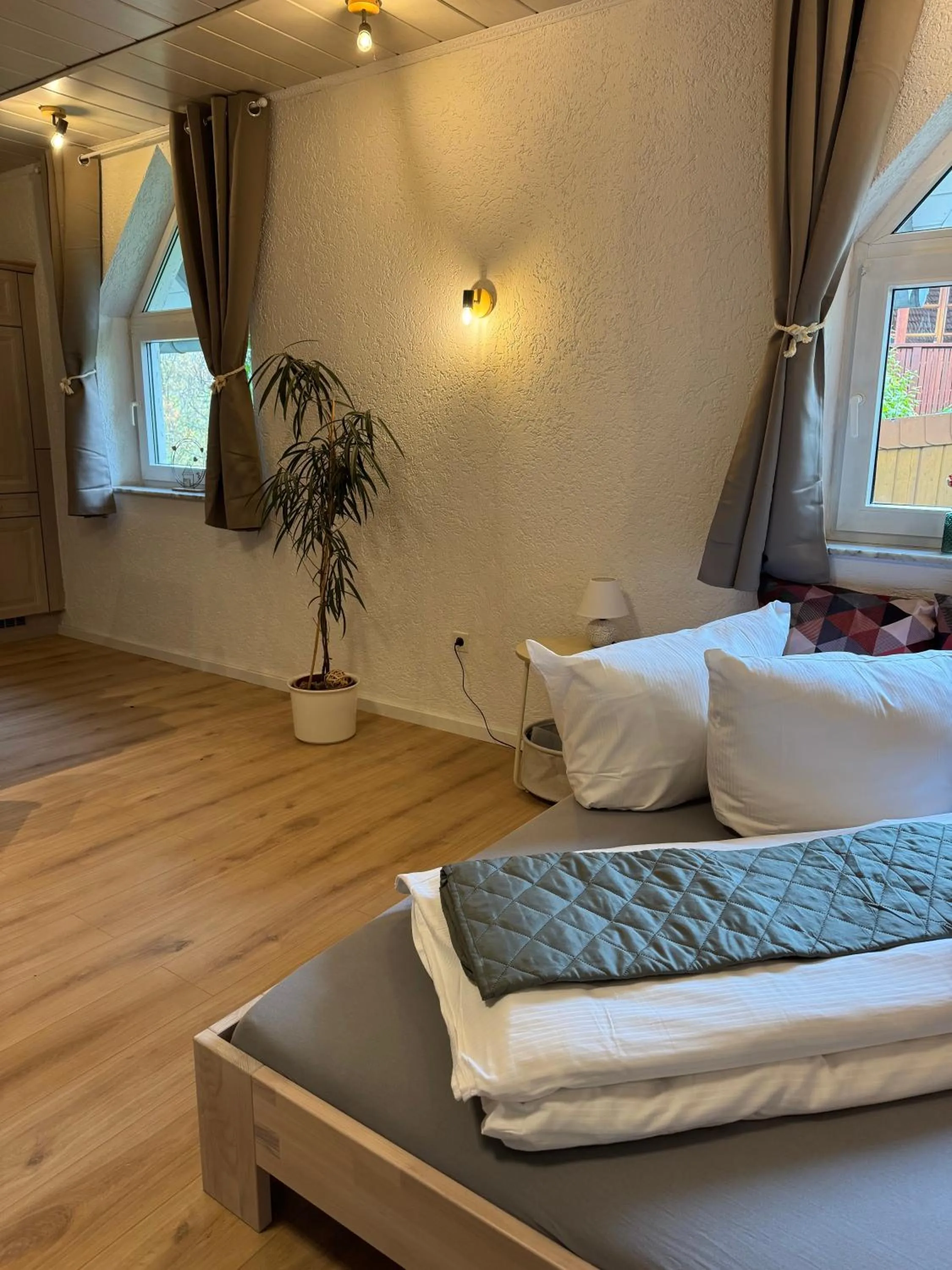 Bed in Pension und Apartment Landhaus Fricke