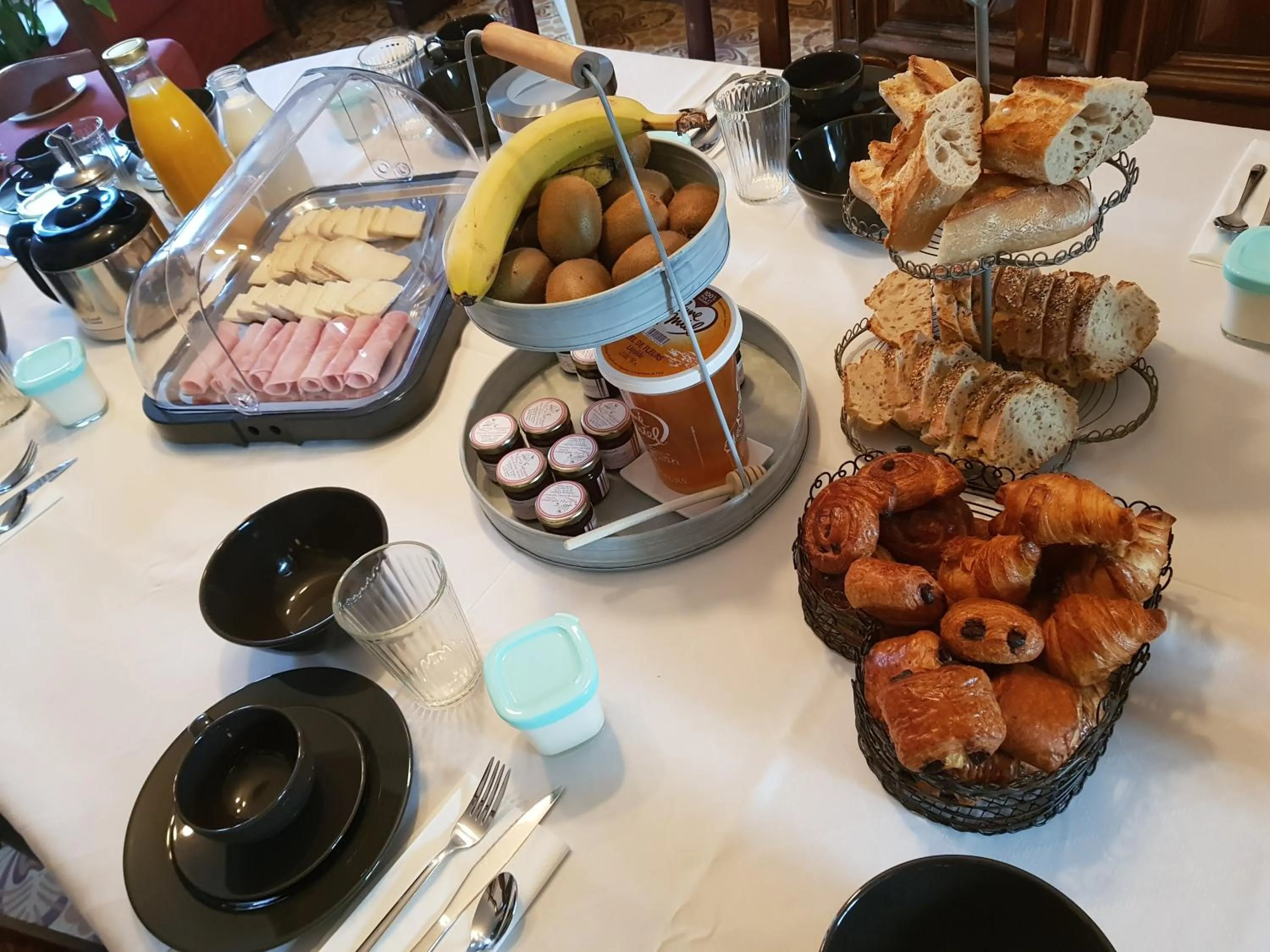 Food and drinks in B&B Lily et Paul