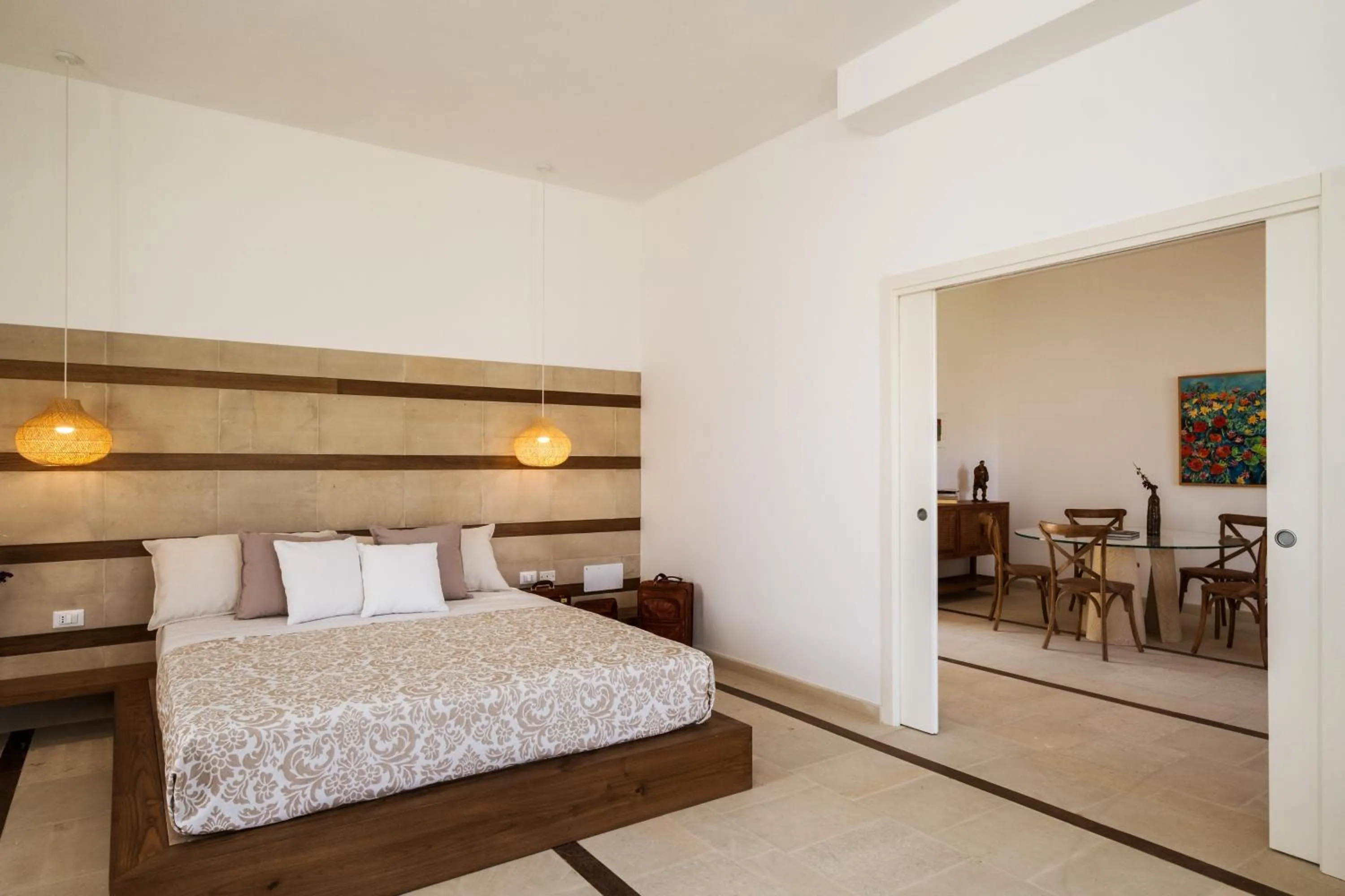 Bed in Secolario Masseria del Viverbene