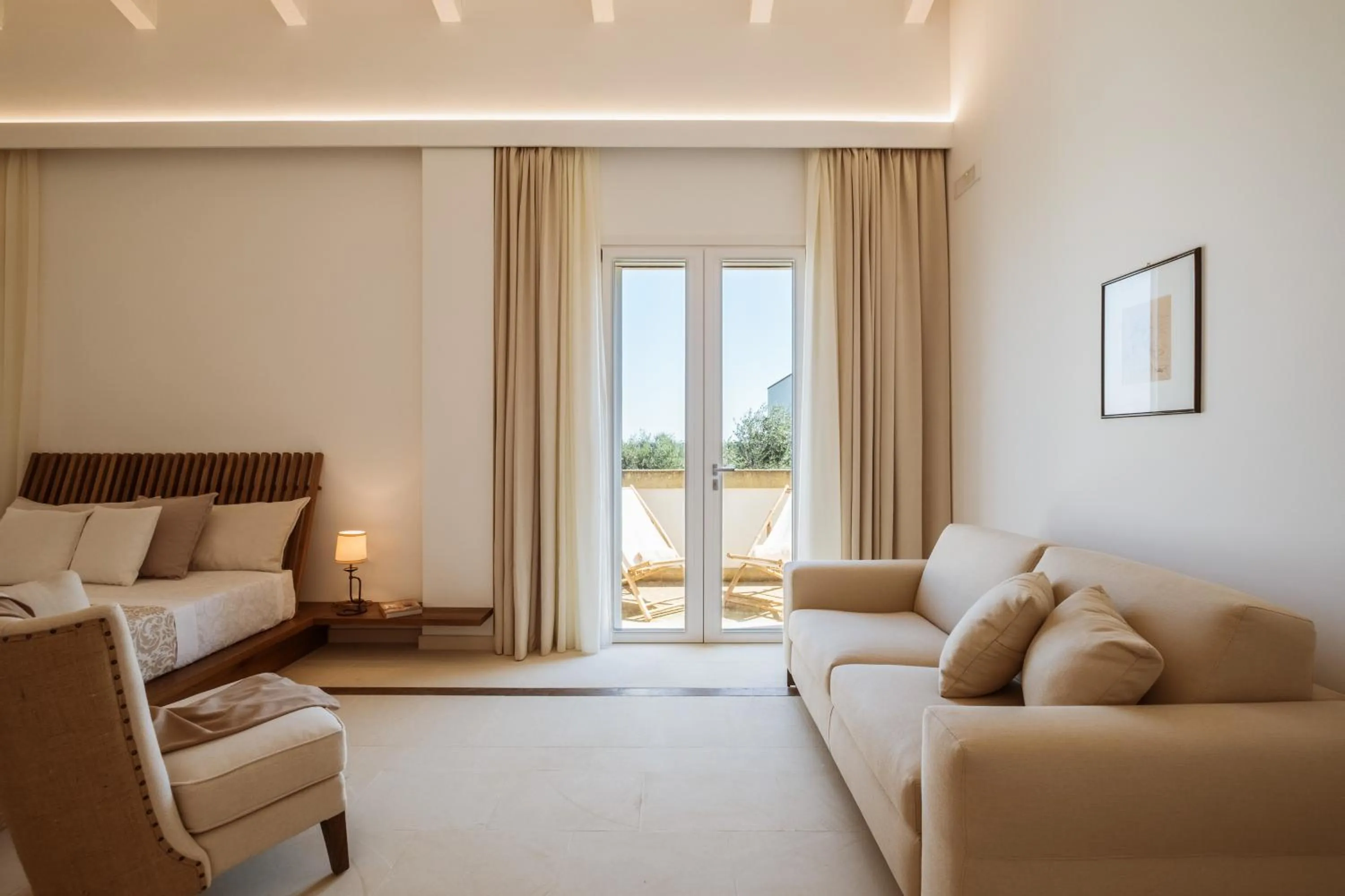 Bed in Secolario Masseria del Viverbene