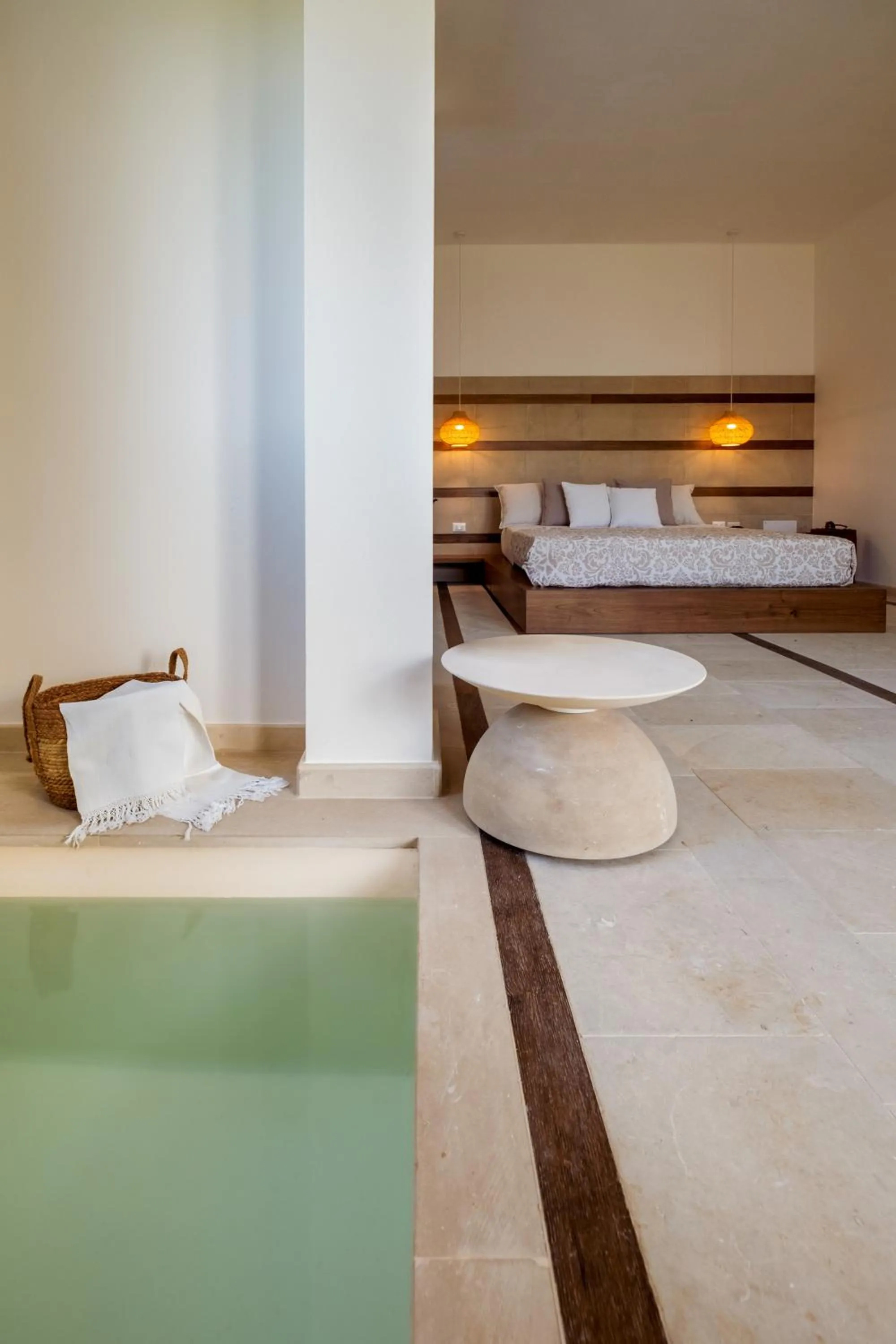 Bed in Secolario Masseria del Viverbene