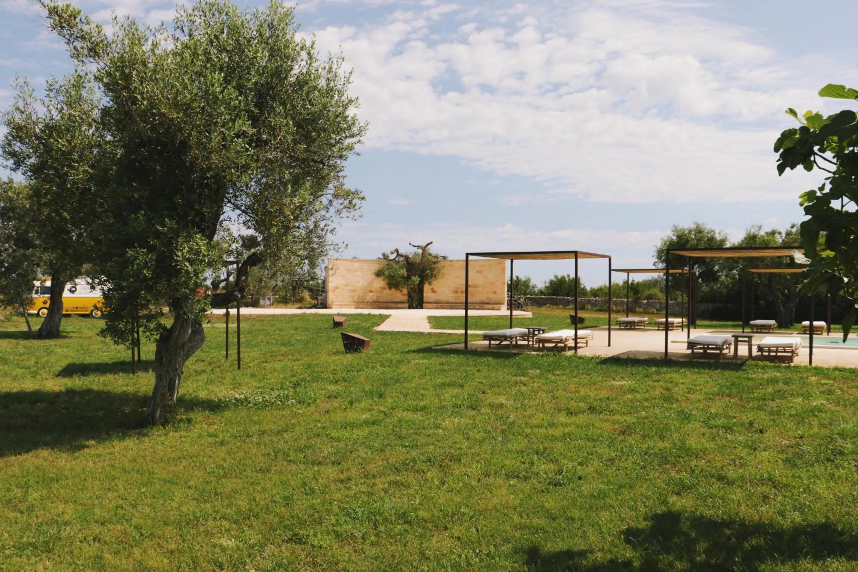 Natural landscape in Secolario Masseria del Viverbene