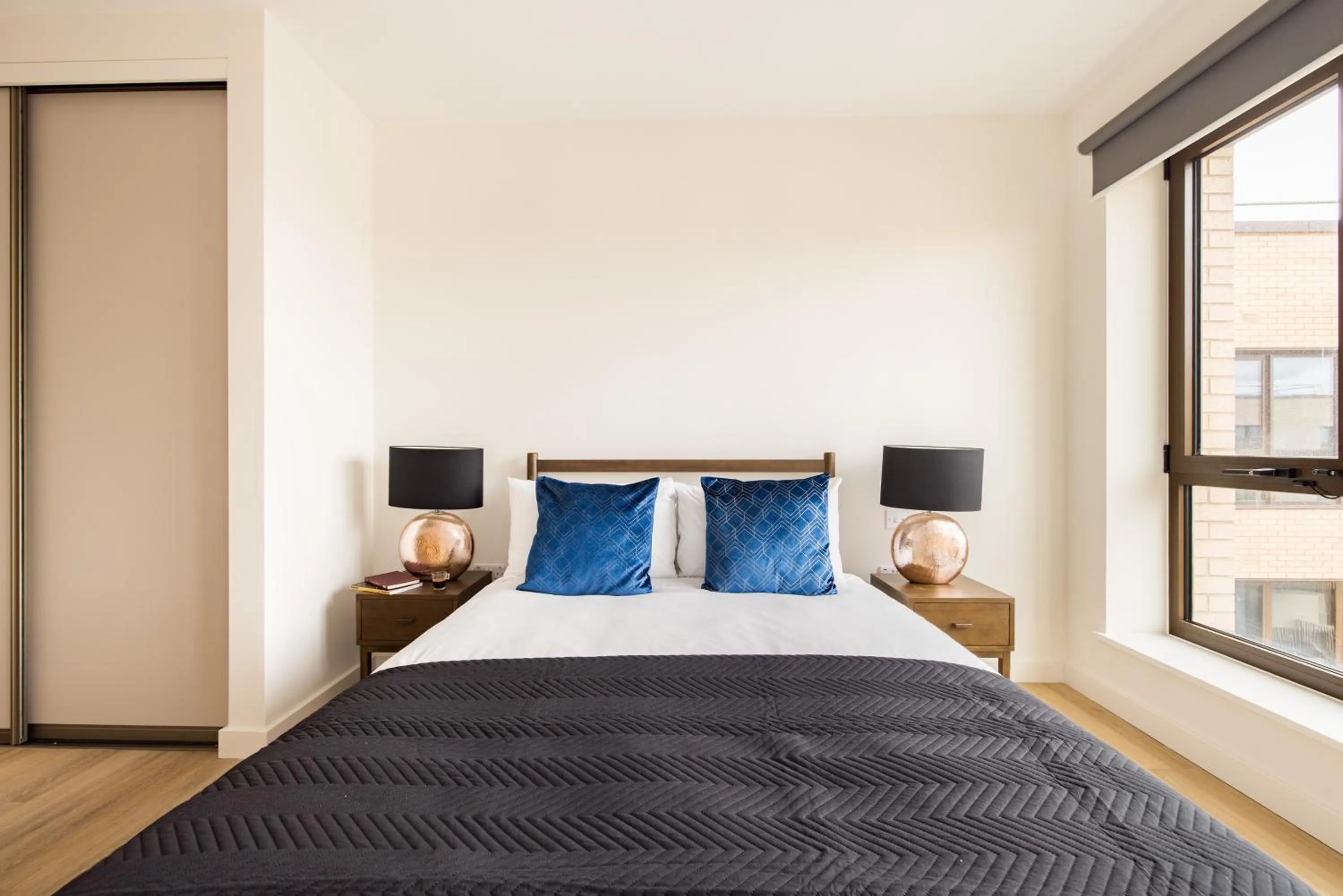 Bedroom, Bed in Charles Hope London Greenford