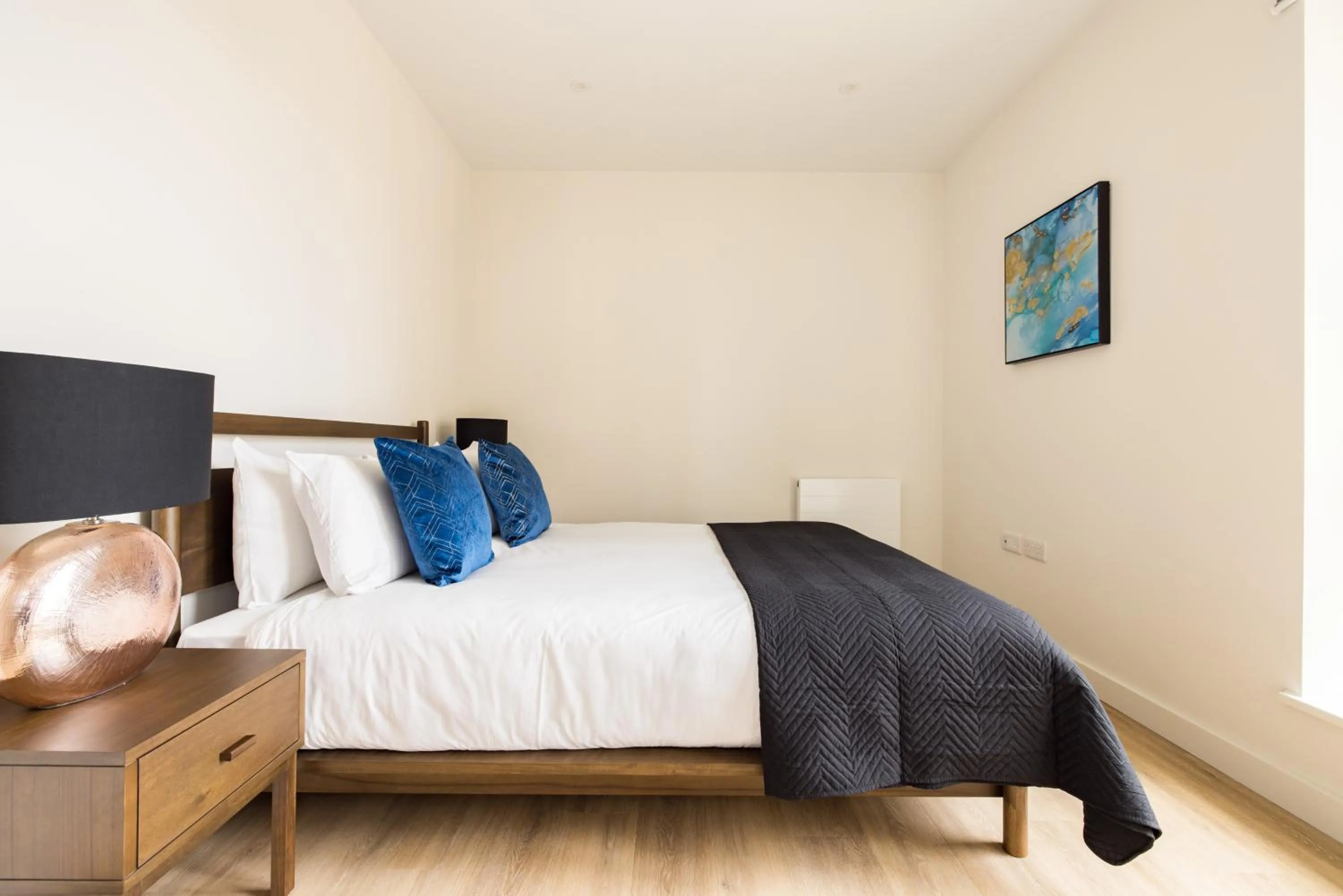 Bedroom, Bed in Charles Hope London Greenford