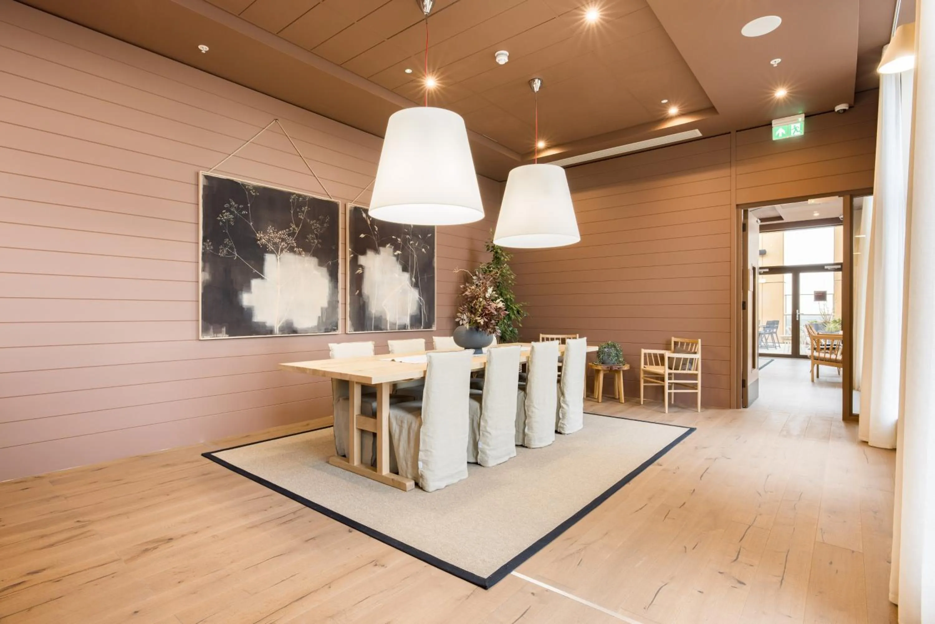 Communal kitchen in Charles Hope London Greenford