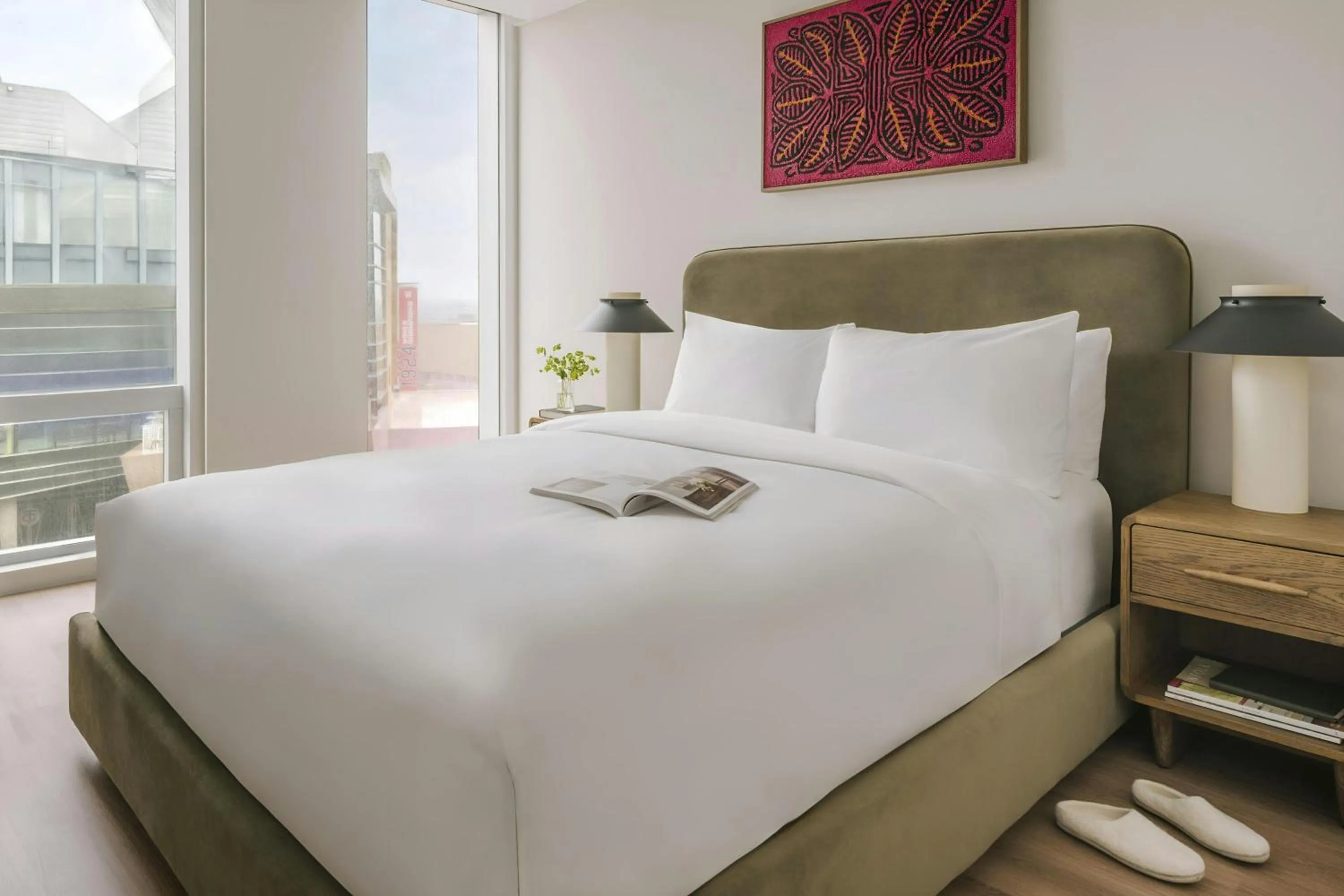 Bedroom, Bed in Sonder by Marriott Bonvoy North Loop Green Apartments North Loop