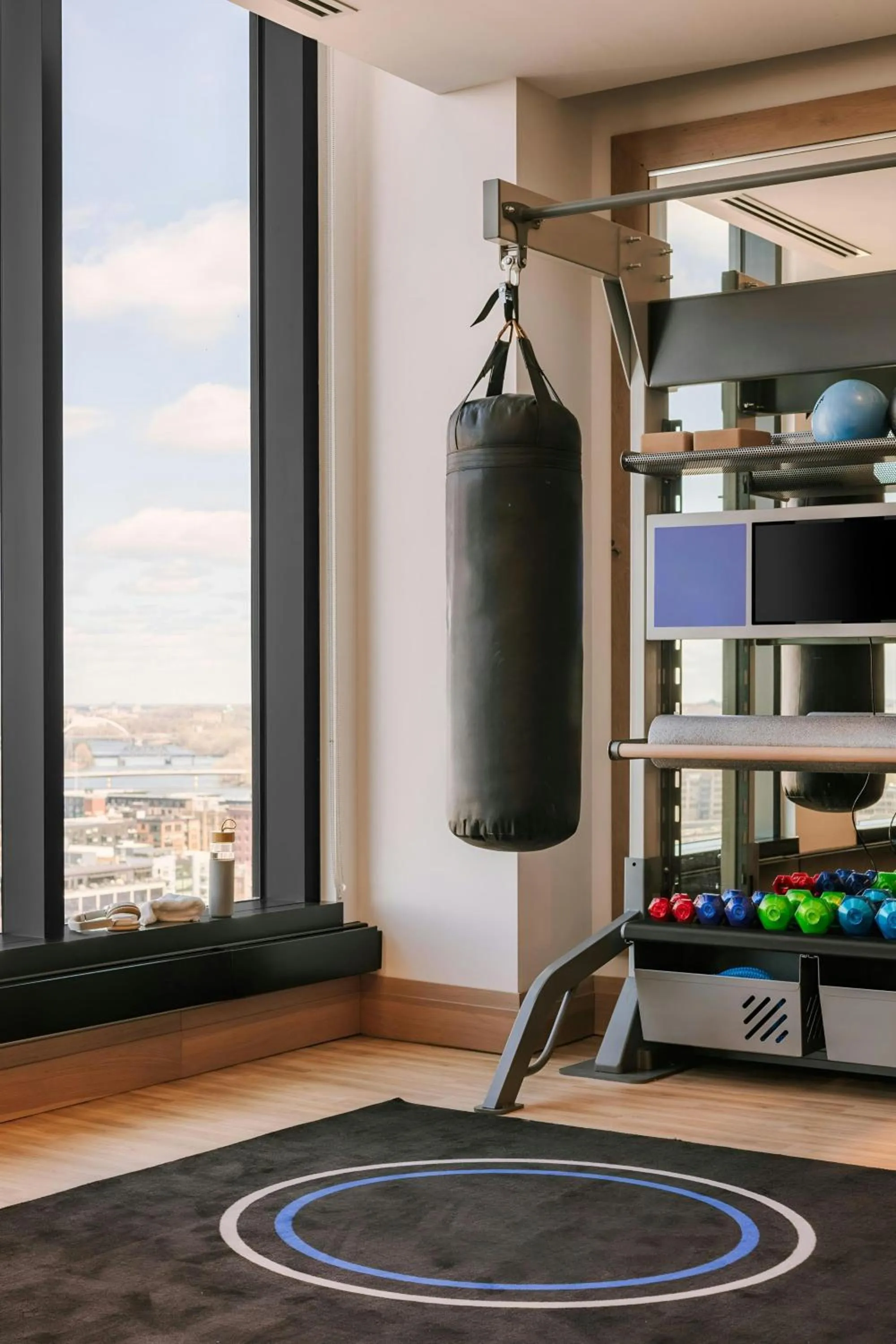 Fitness centre/facilities in Sonder by Marriott Bonvoy North Loop Green Apartments North Loop