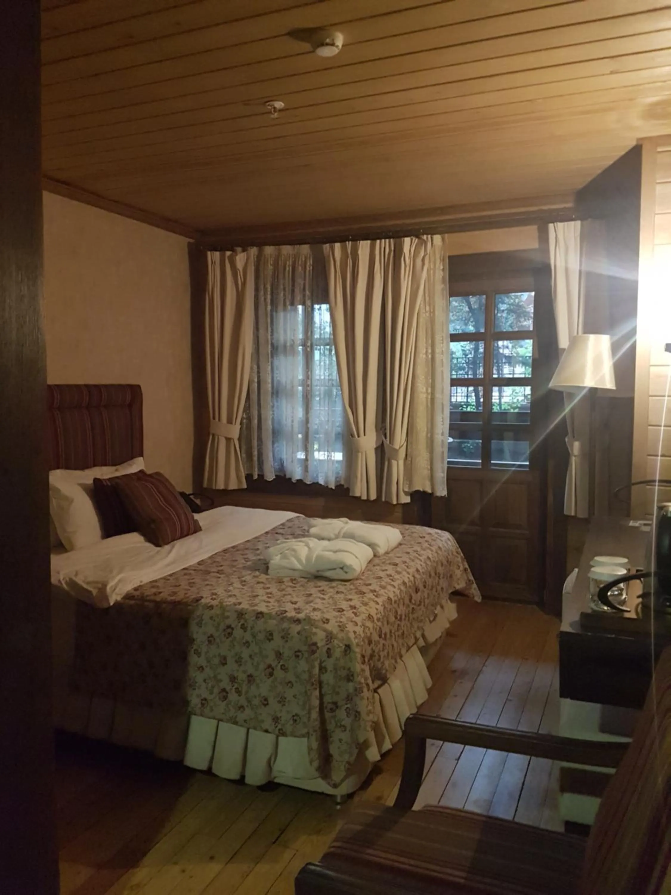 Bed in Royal Uzungol Hotel&Spa