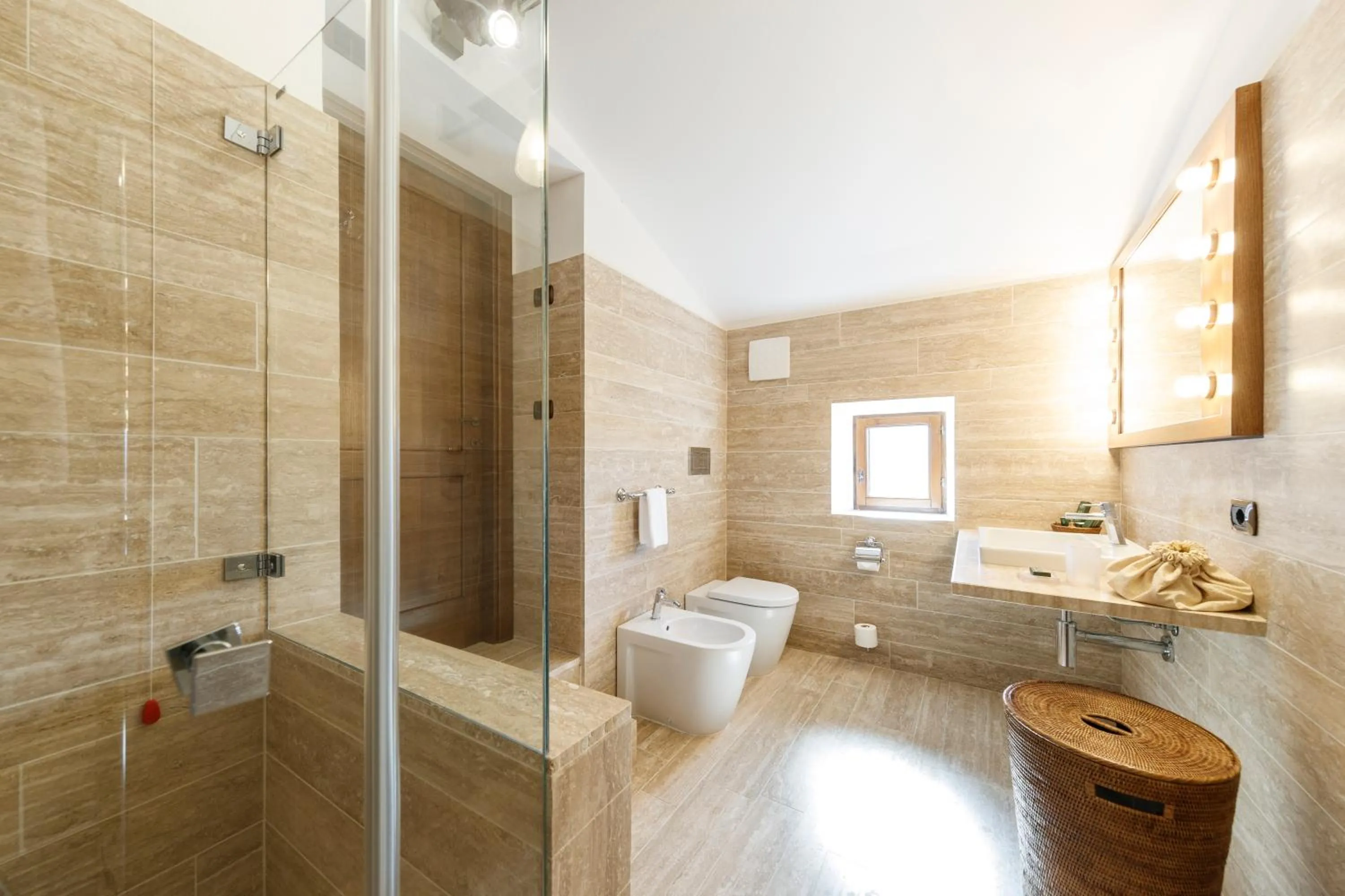 Bathroom in Wine Relais In Montecucco - ColleMassari Hospitality