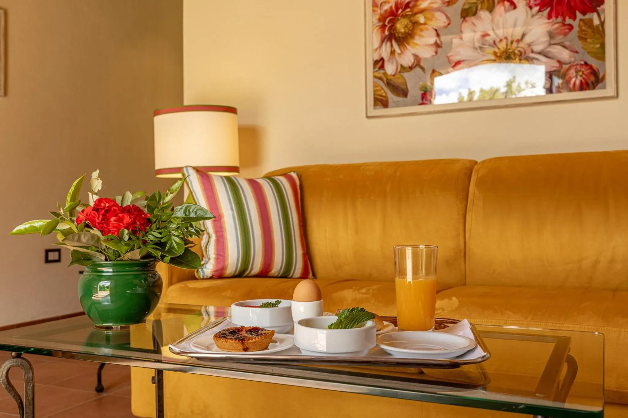 Living room in Wine Relais In Montecucco - ColleMassari Hospitality