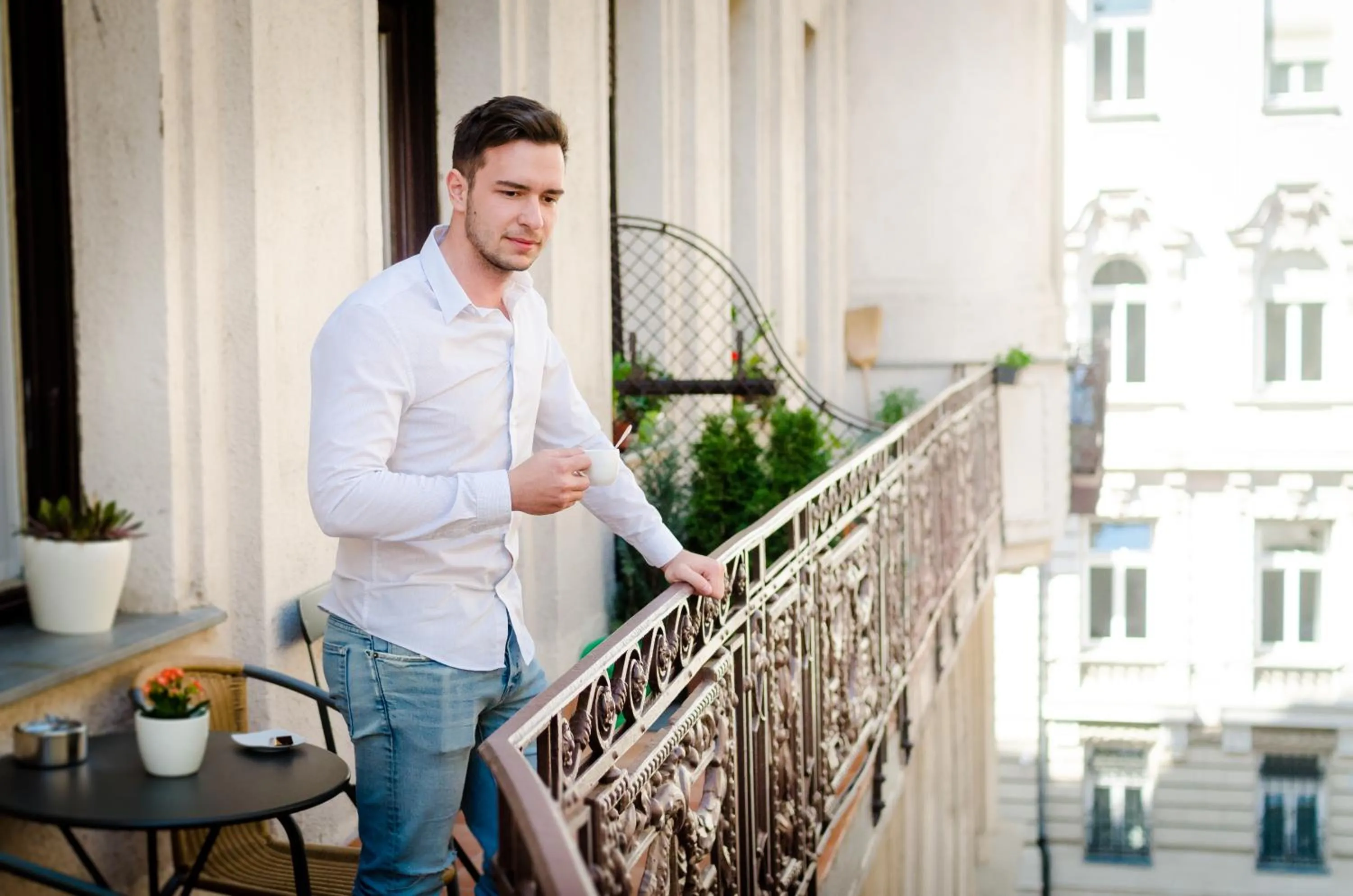Balcony/Terrace in Anabelle Bed and Budapest