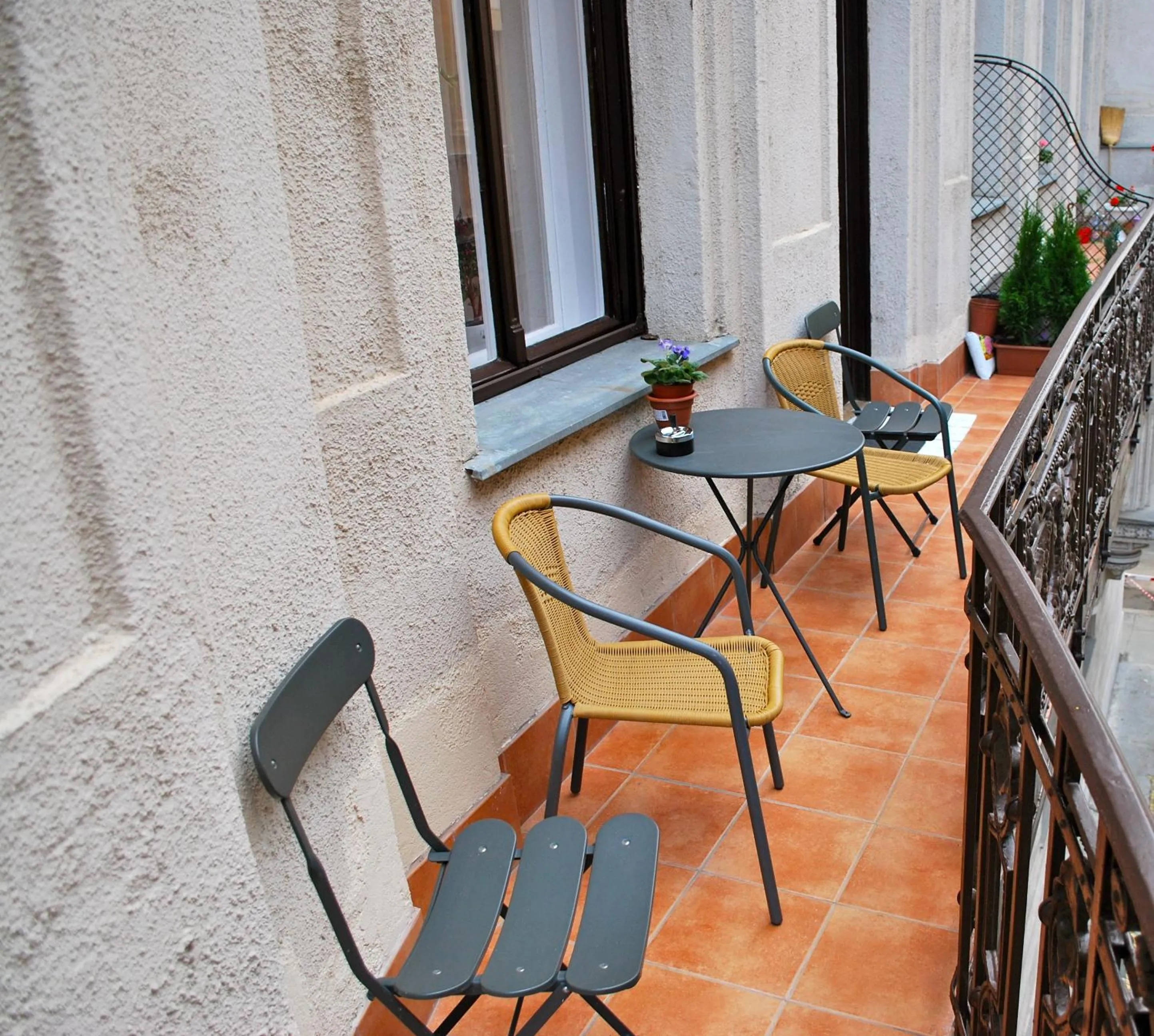 Balcony/Terrace in Anabelle Bed and Budapest