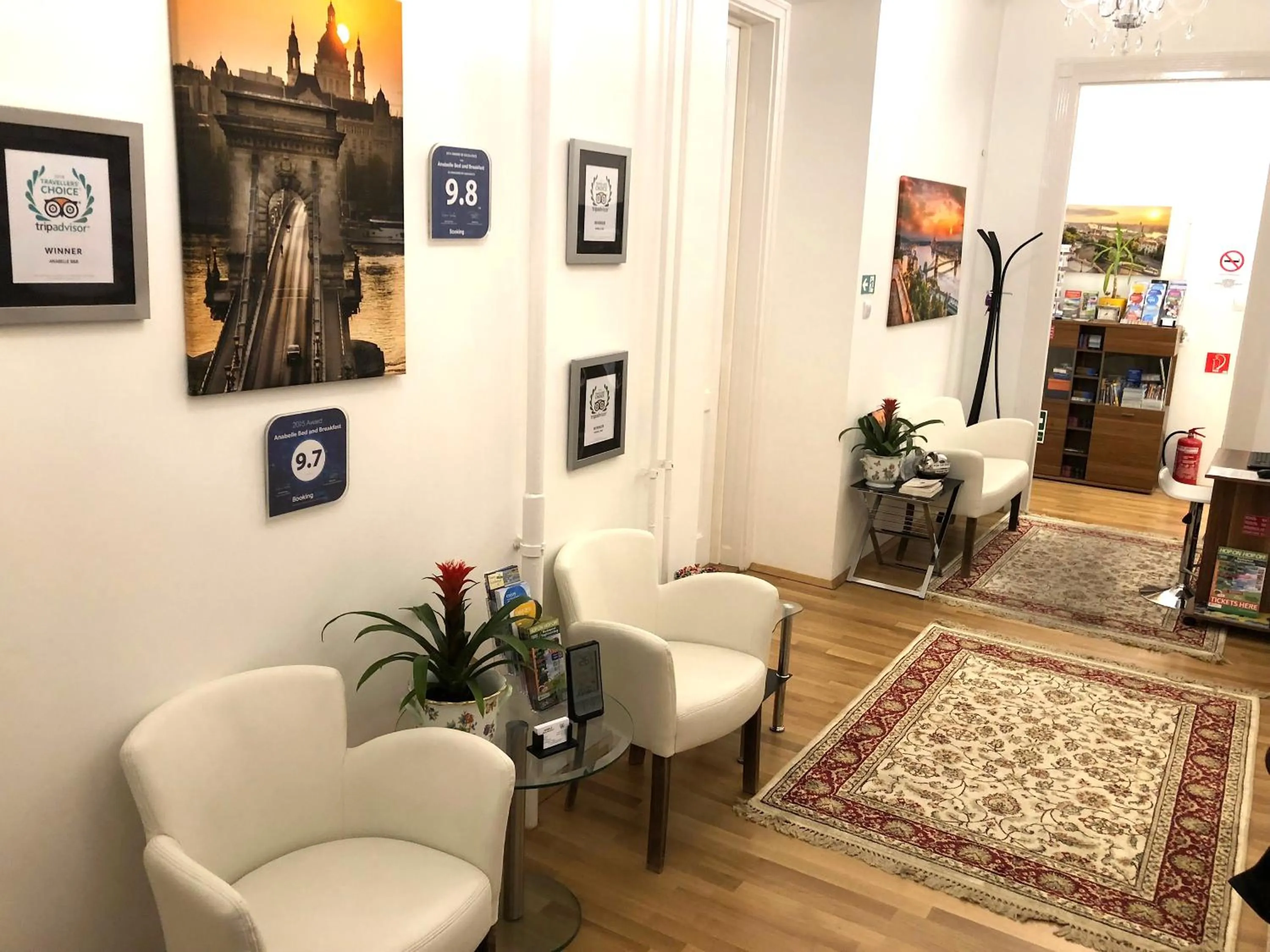 Lobby or reception in Anabelle Bed and Budapest