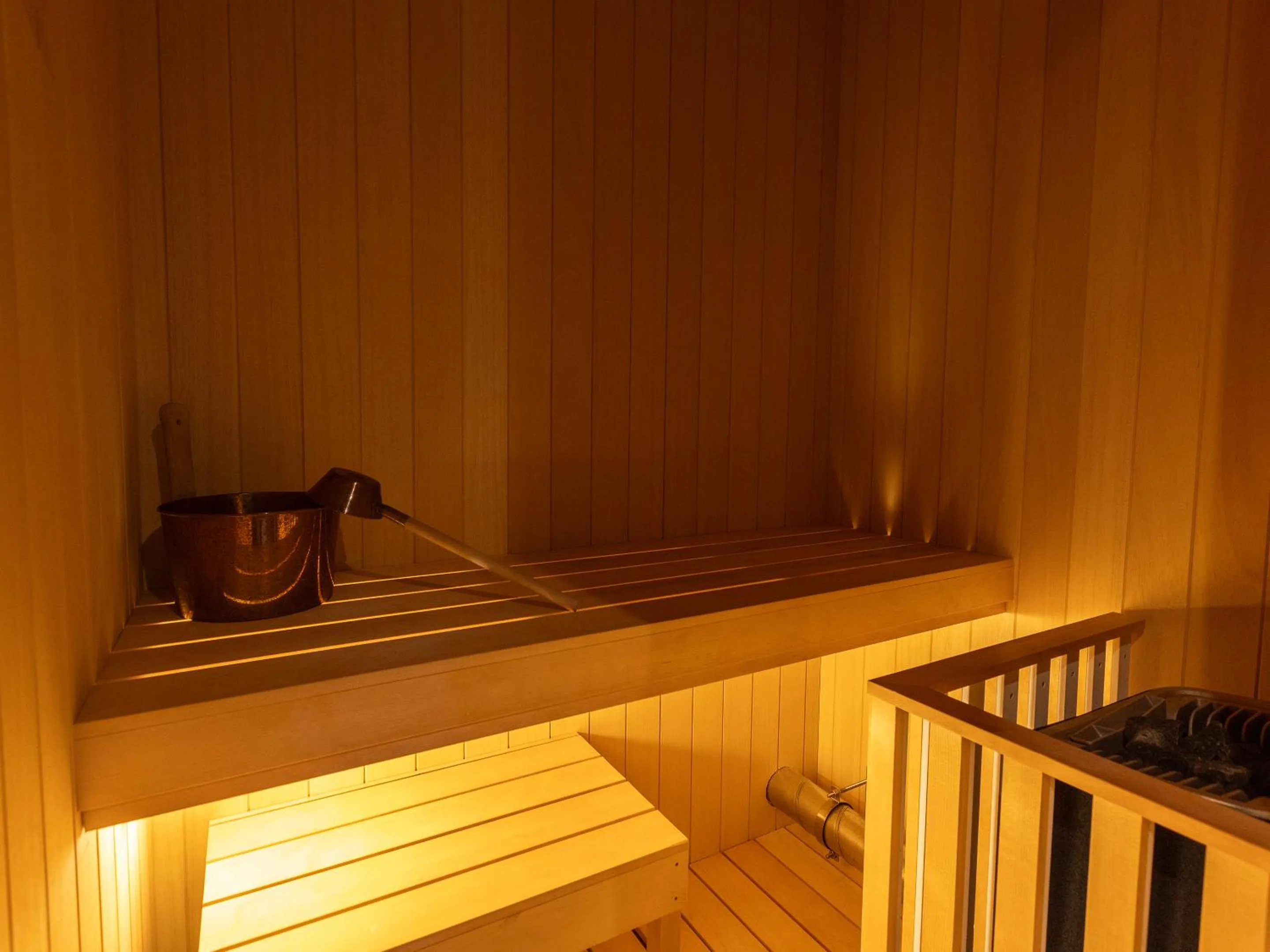 Sauna in Tokachi Nakasatsunai Glamping Resort Feriendorf