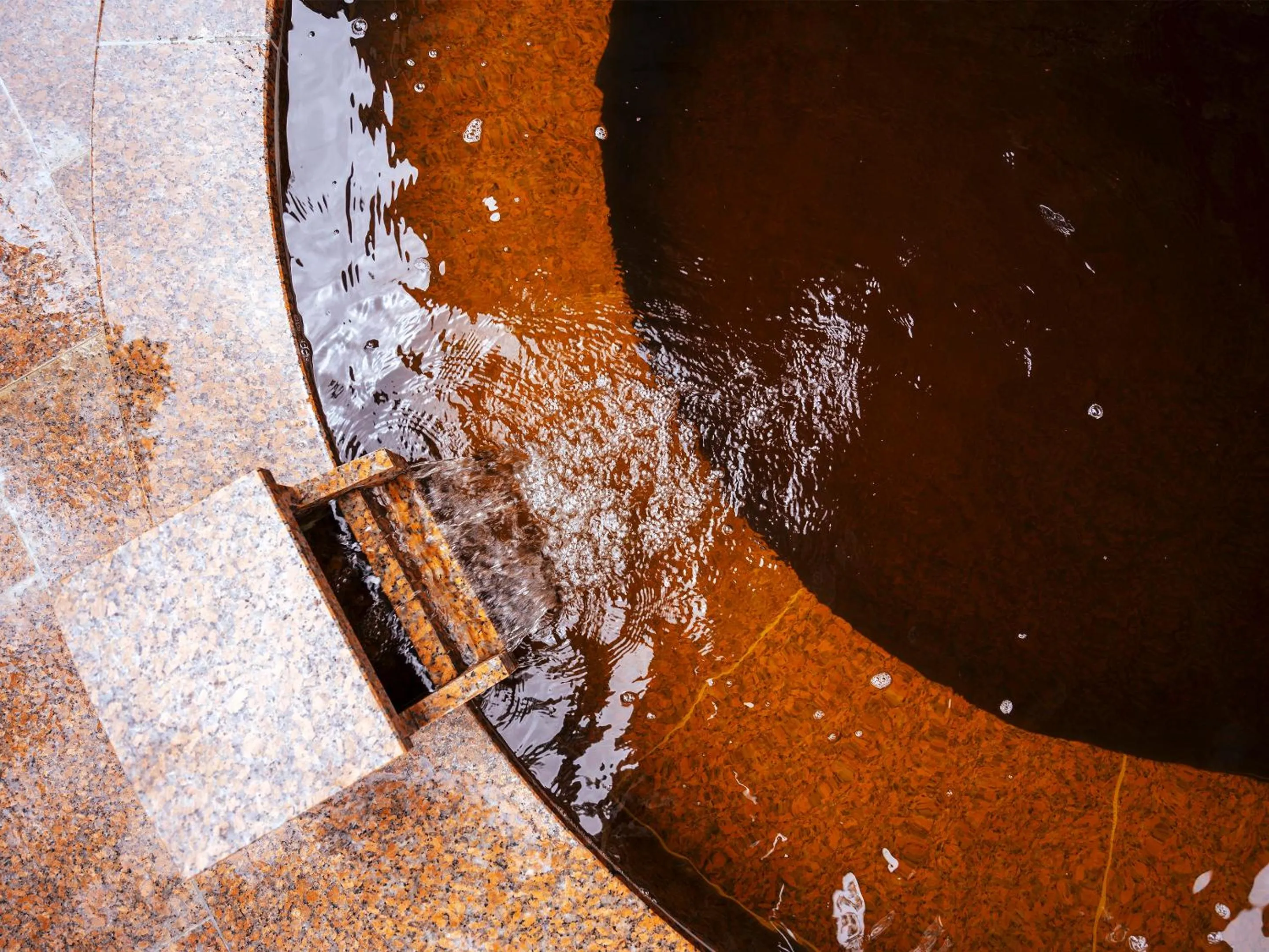 Hot Spring Bath in Tokachi Nakasatsunai Glamping Resort Feriendorf