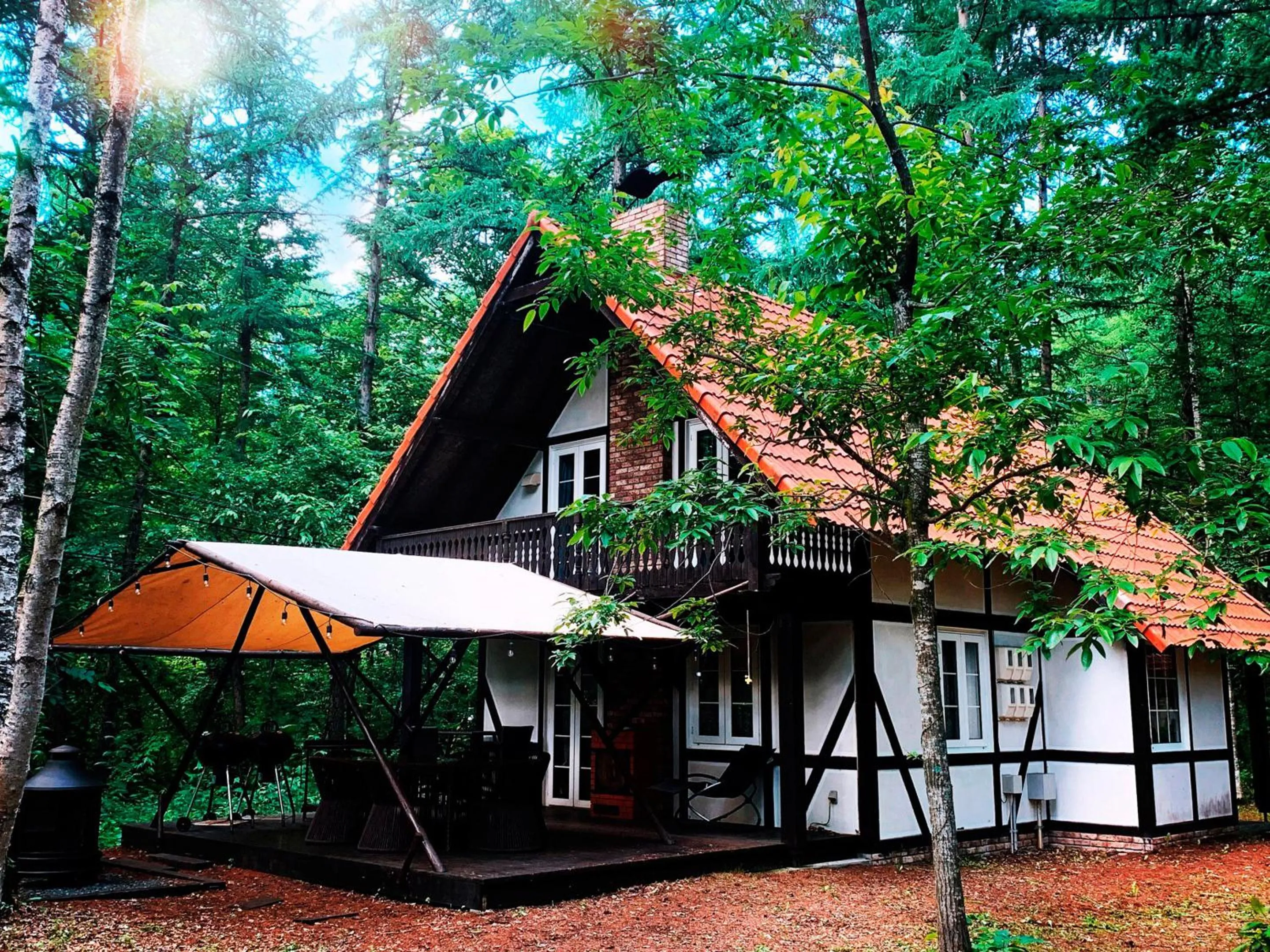 Property building in Tokachi Nakasatsunai Glamping Resort Feriendorf