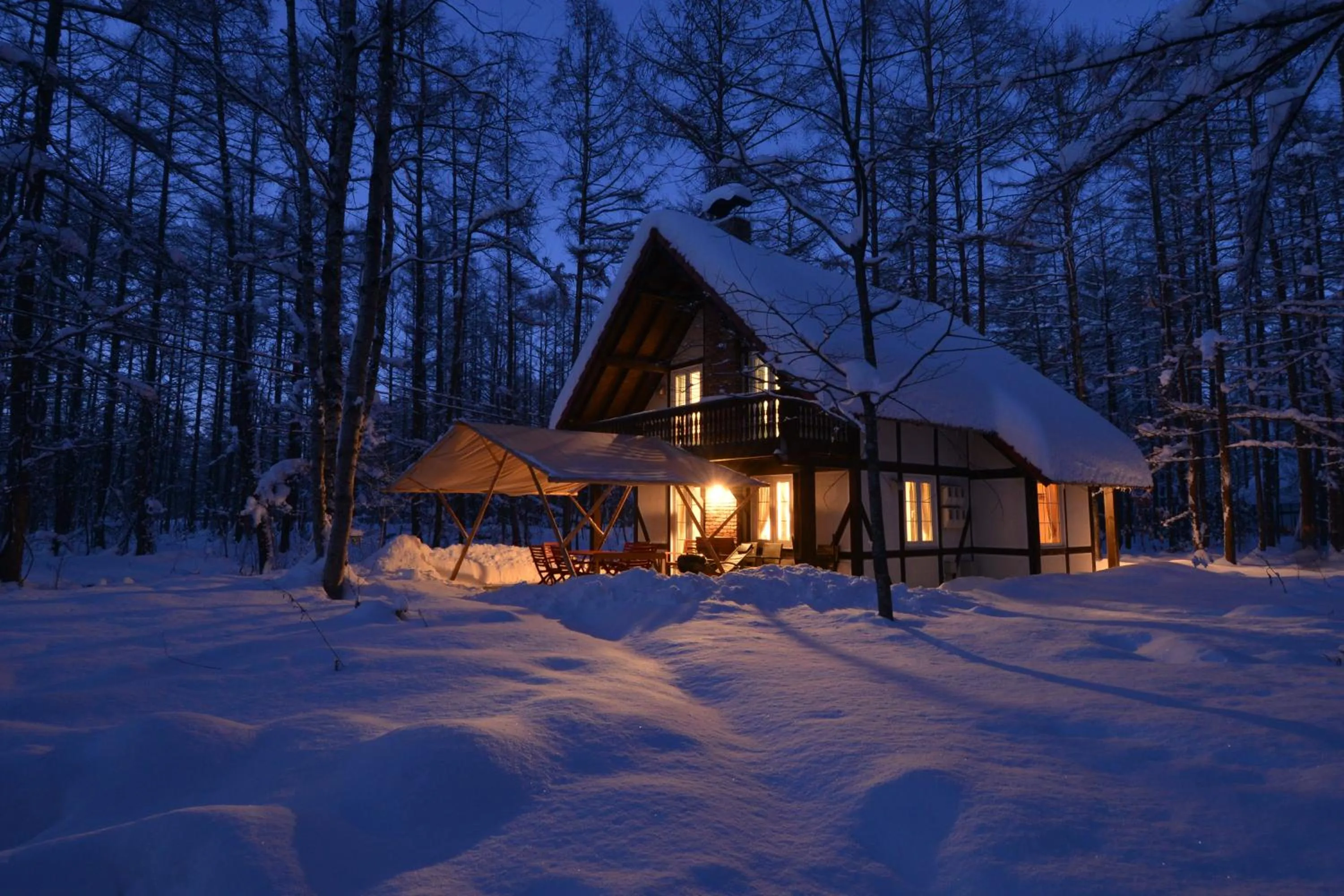 Photo of the whole room in Tokachi Nakasatsunai Glamping Resort Feriendorf