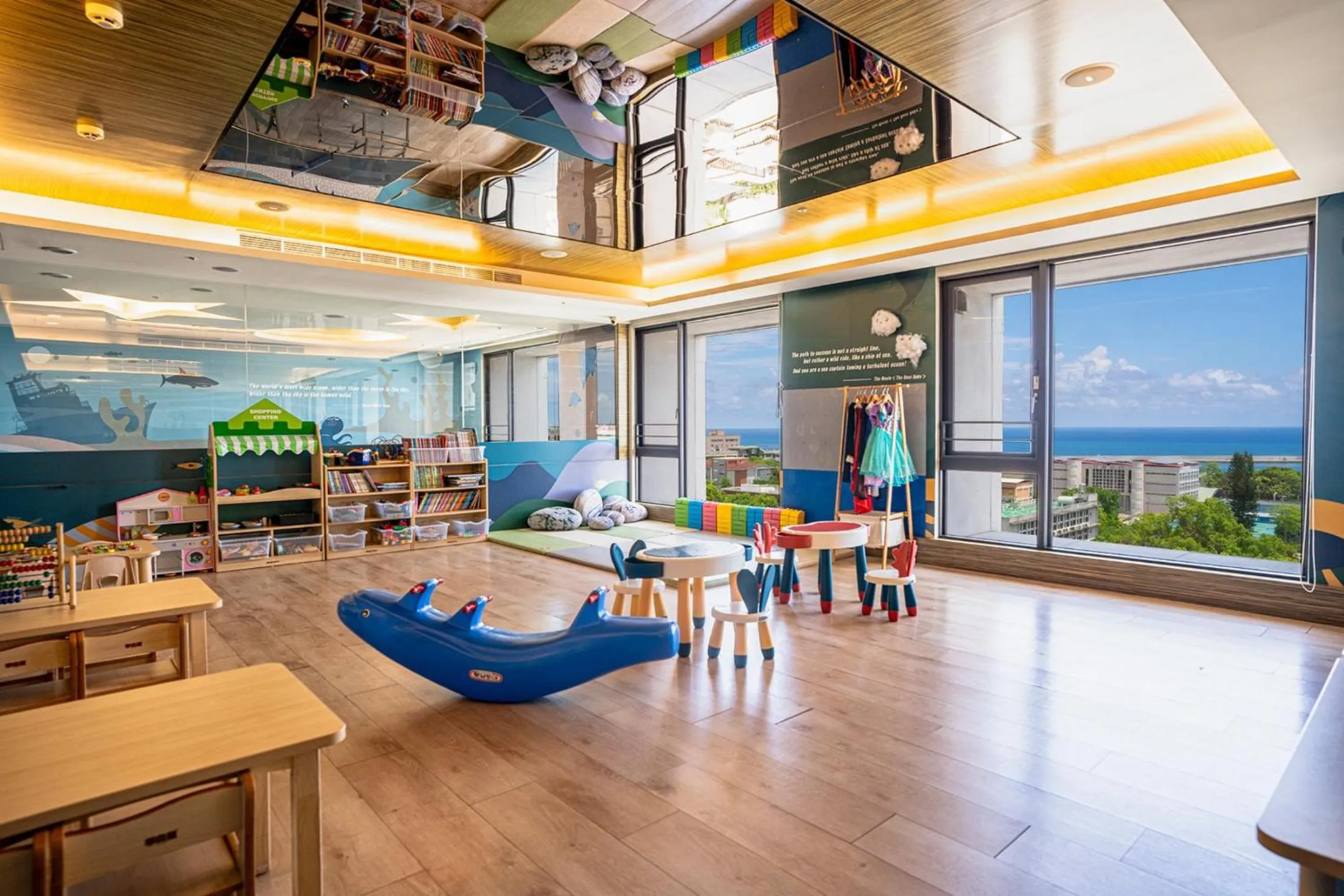 Children play ground in Lakeshore Hotel Hualien