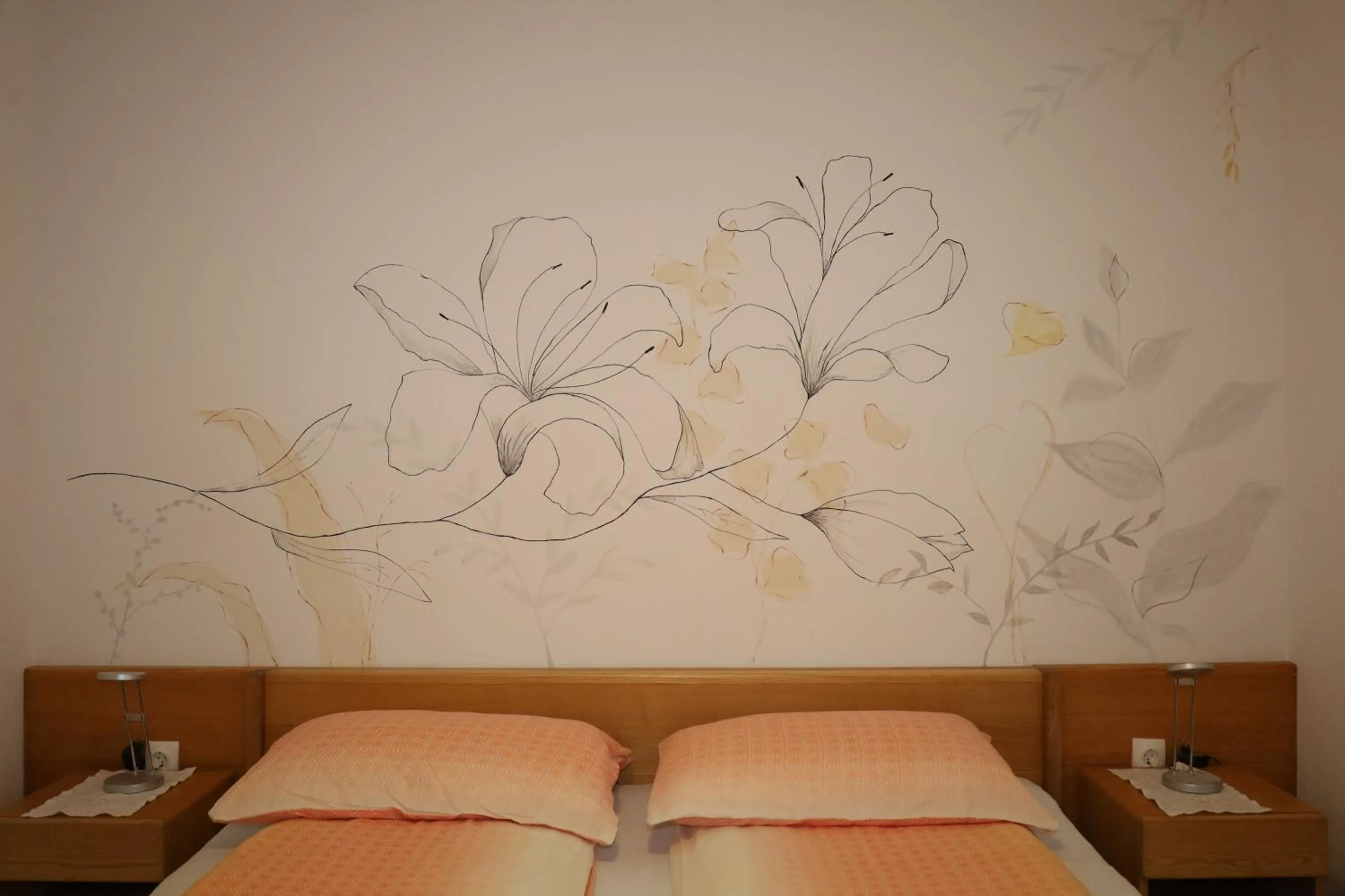 Bed in Apartment Norma