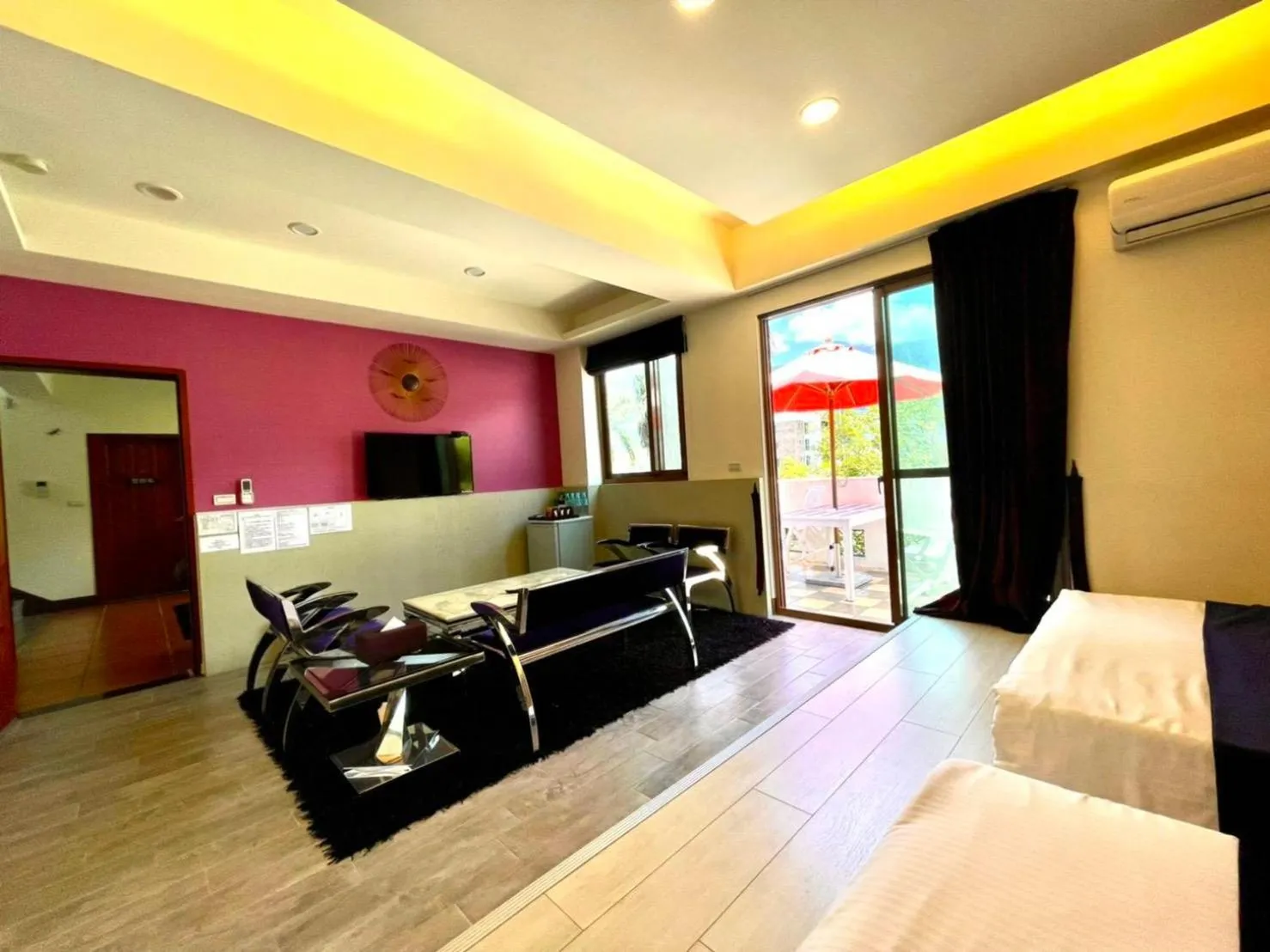 Living room in White Palace B&B