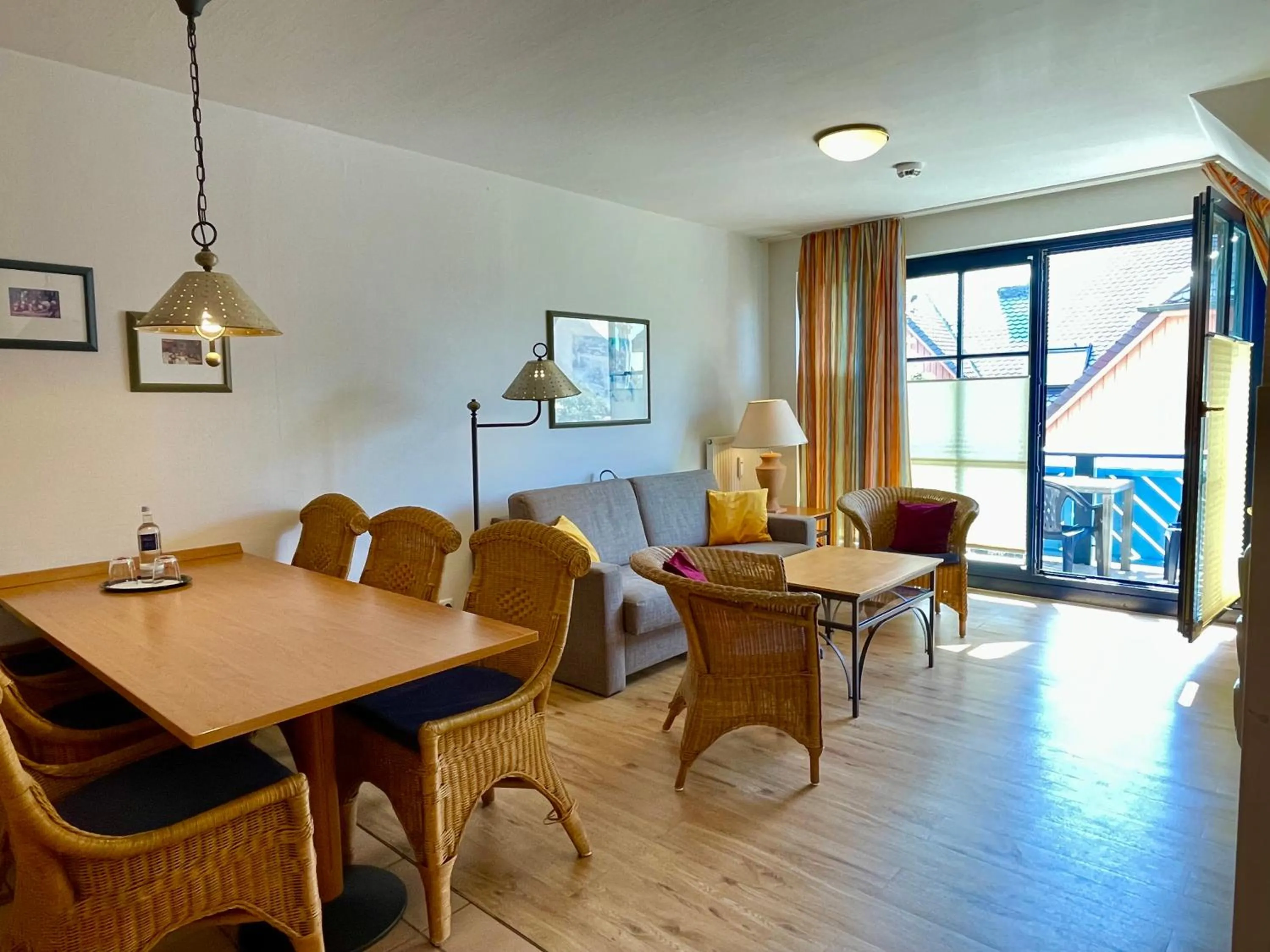 Living room in Moby Dick Hotel & Ferienwohnungen