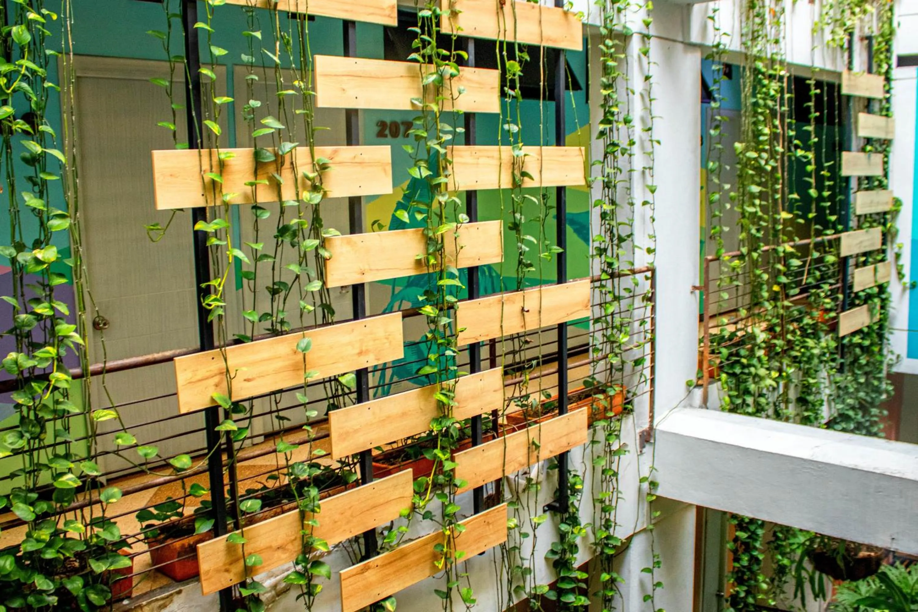 Garden in Hotel Natural Medellin