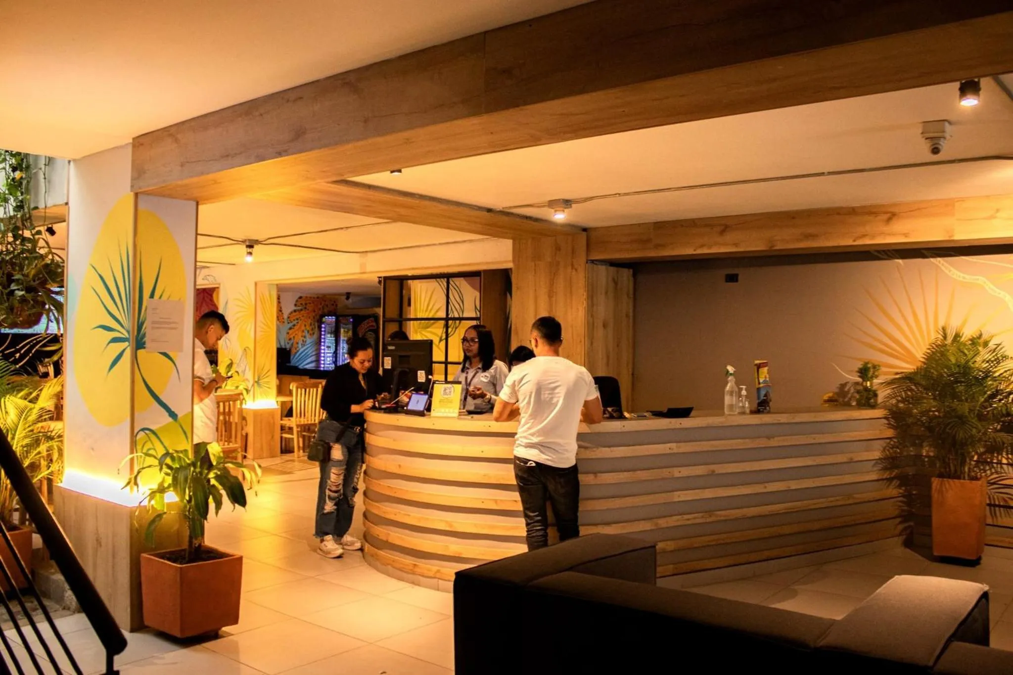Lobby or reception in Hotel Natural Medellin
