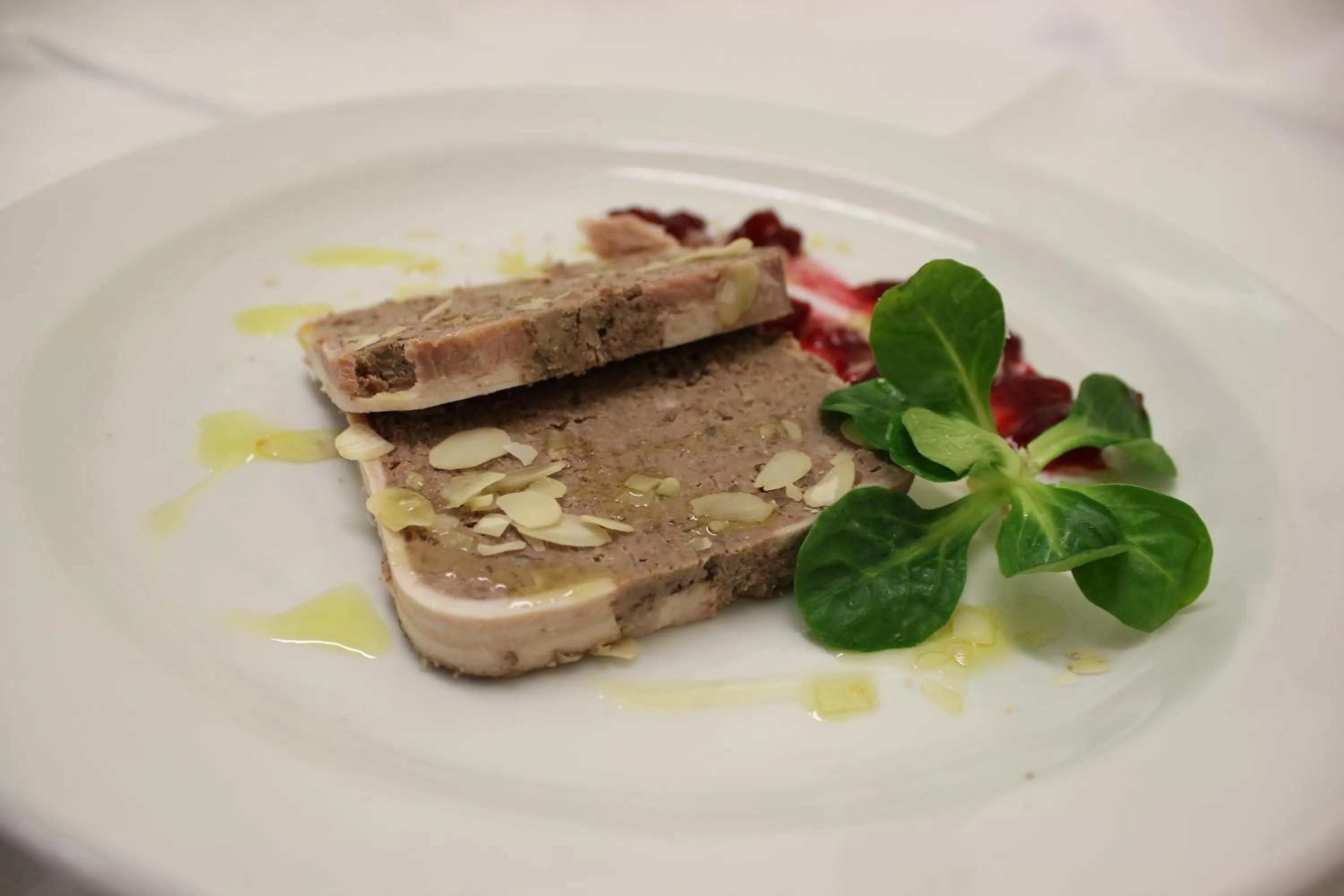 Food close-up in Hotel U Císaře