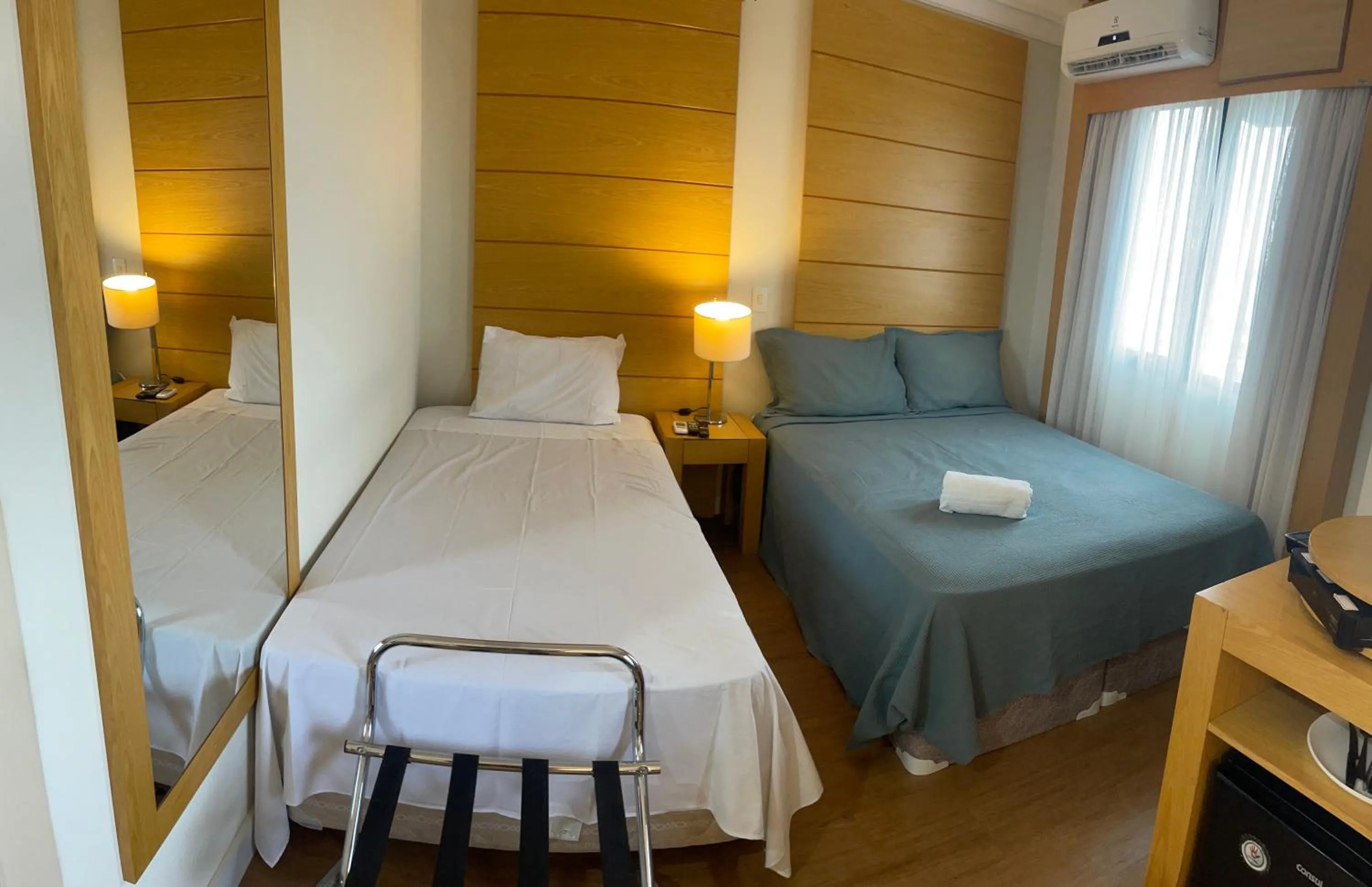 Bed in Flat de Luxo Aeroporto Congonhas - Hotel