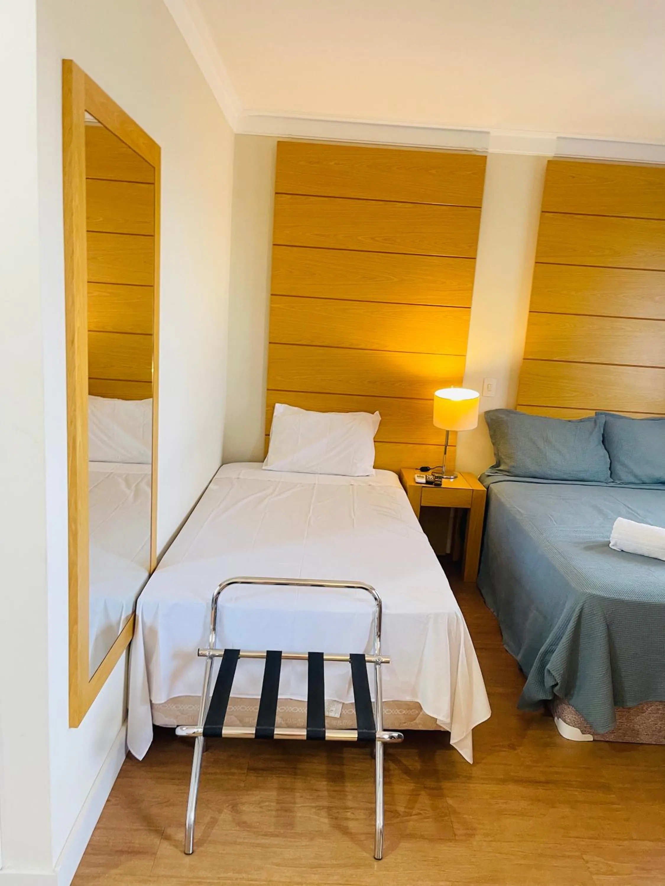 Bed in Flat de Luxo Aeroporto Congonhas - Hotel