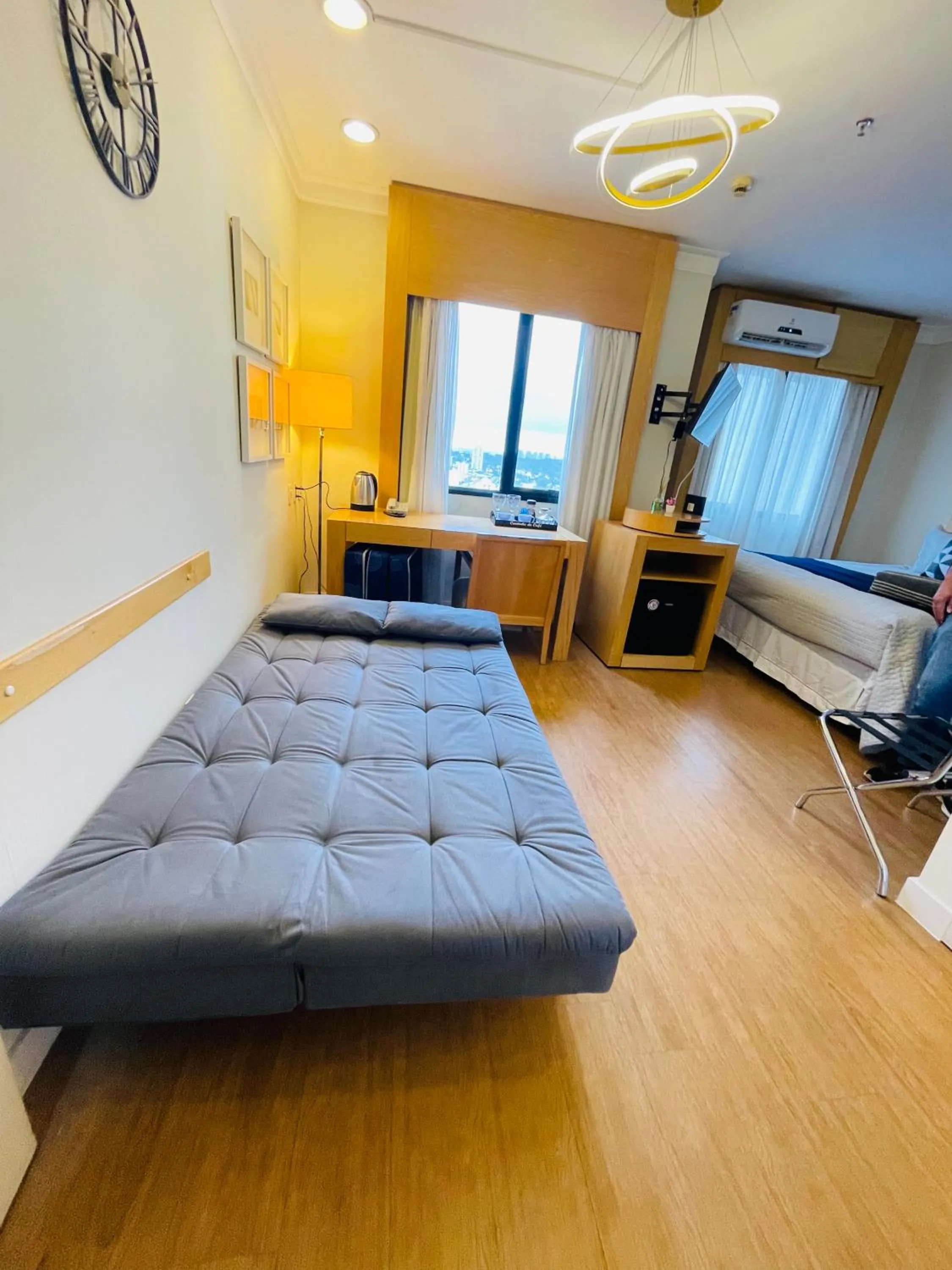 Bed in Flat de Luxo Aeroporto Congonhas - Hotel