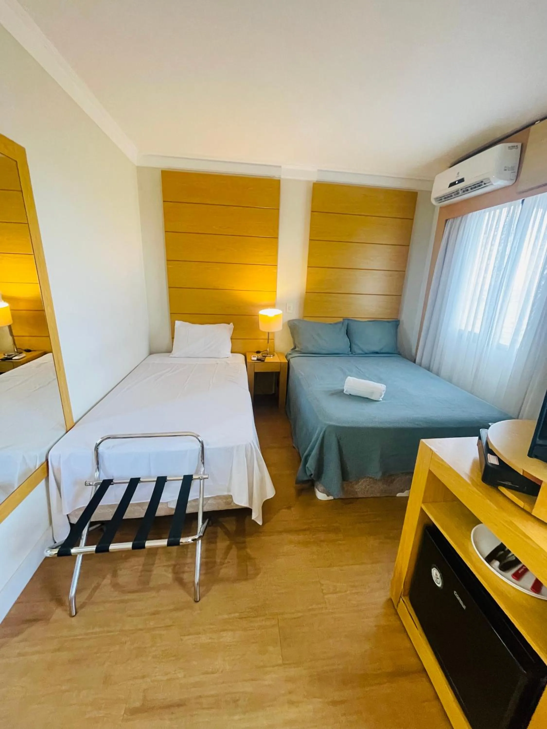 Bed in Flat de Luxo Aeroporto Congonhas - Hotel