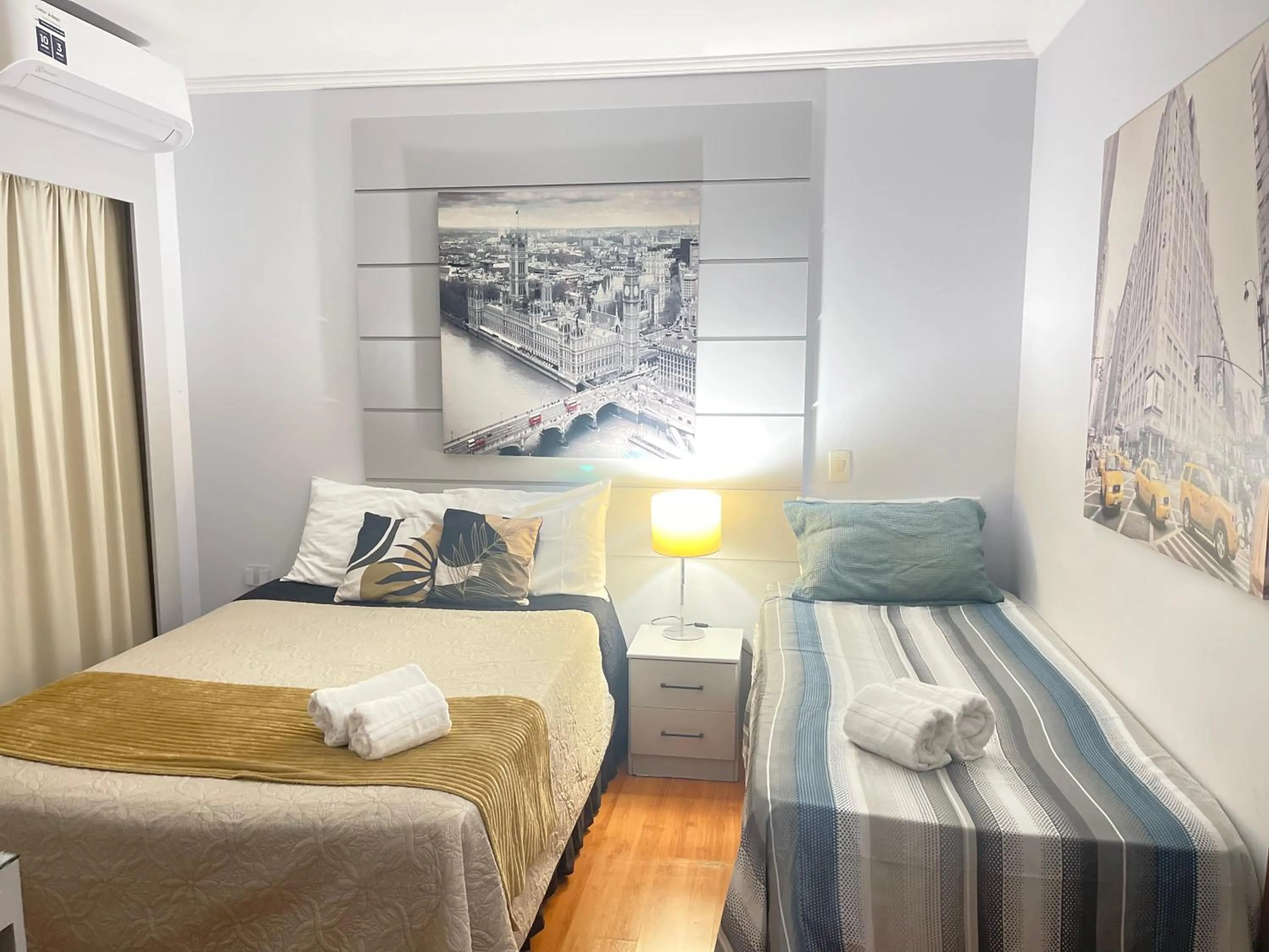 Bed in Flat de Luxo Aeroporto Congonhas - Hotel