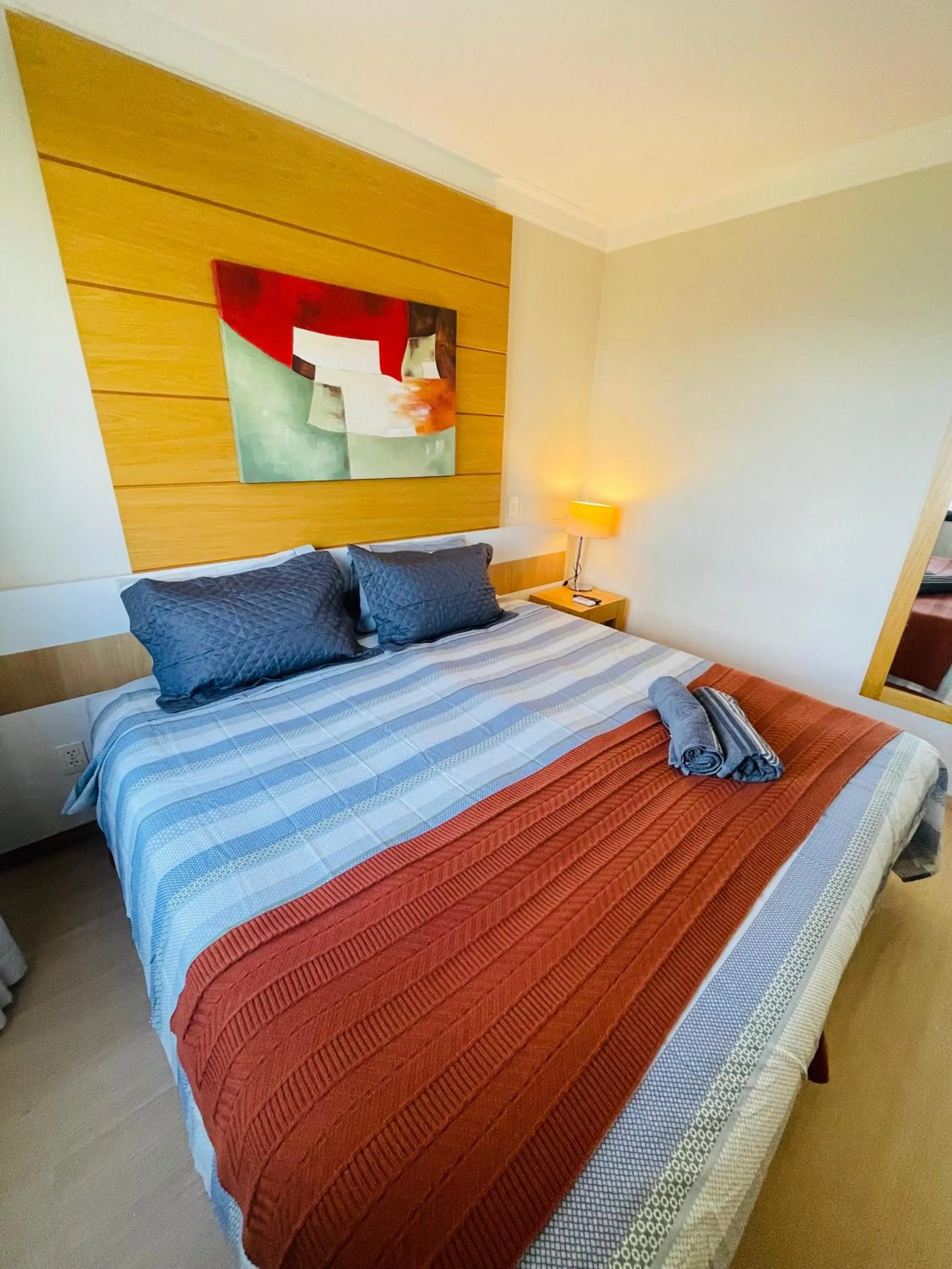 Bed in Flat de Luxo Aeroporto Congonhas - Hotel