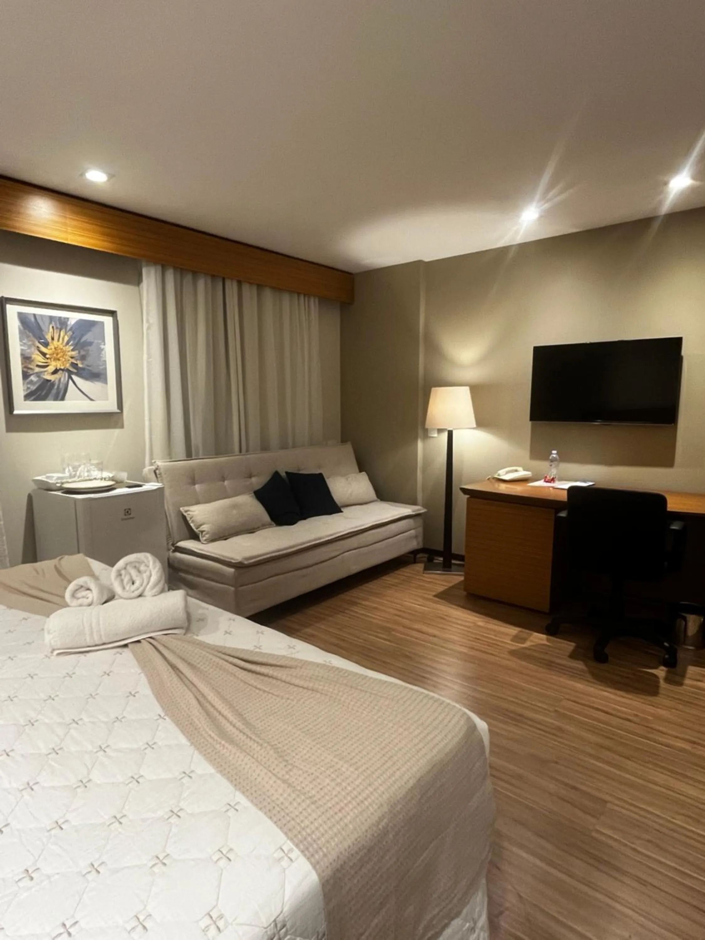 Bed in Wynd Flat Hotel Moema Ibirapuera - Conforto e excelente localização