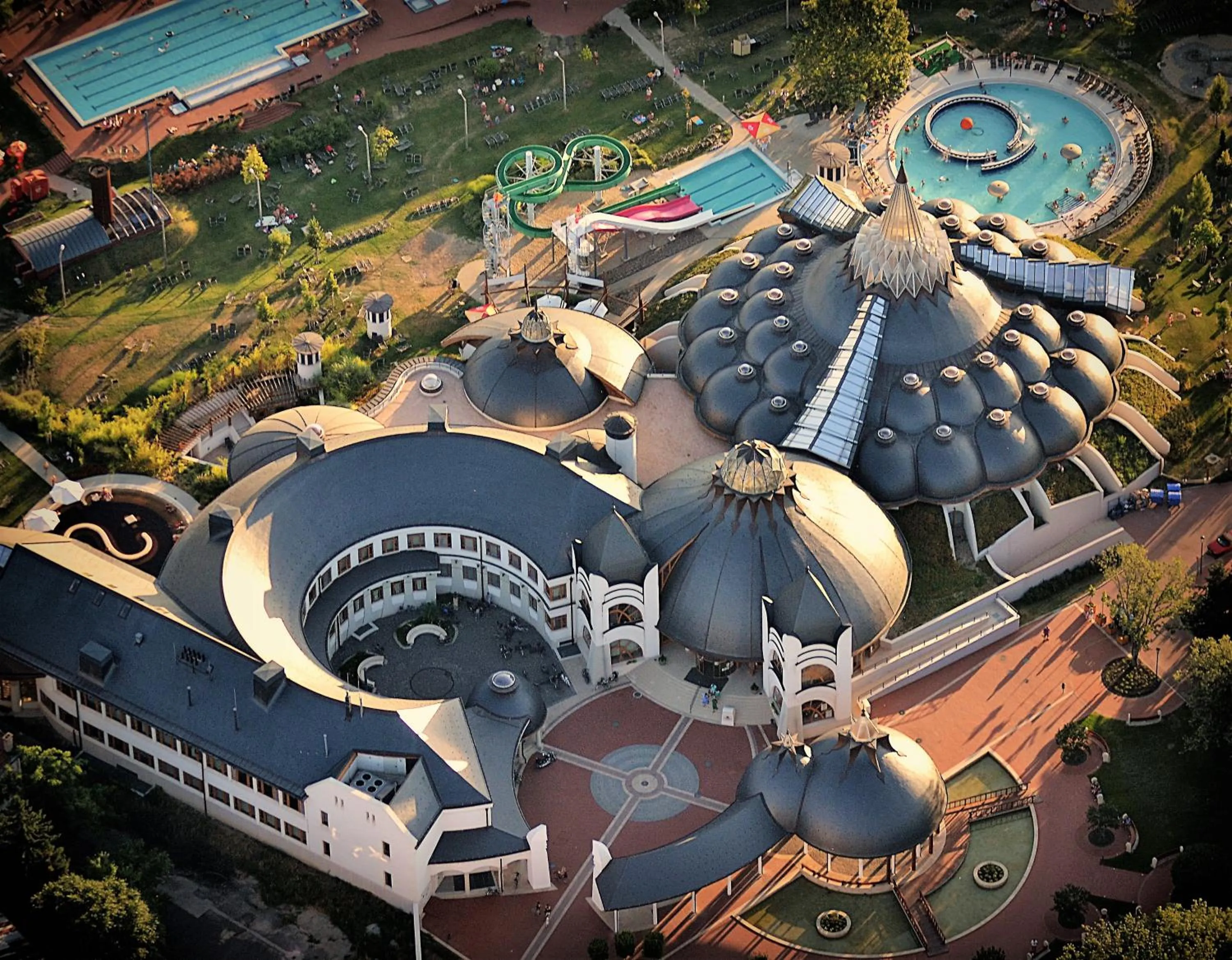 Aqua park in Grand Hotel Glorius Makó