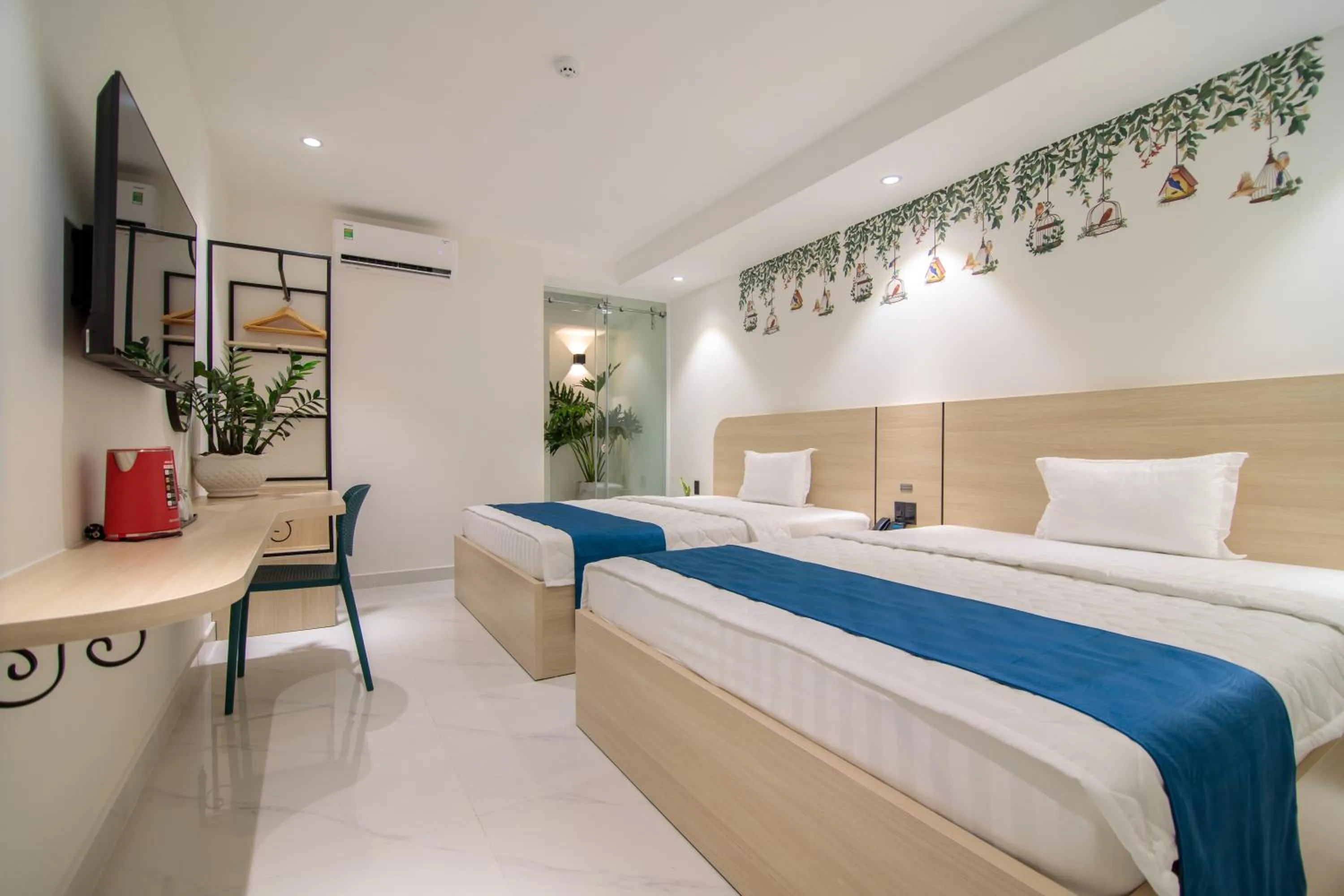 Bedroom, Bed in Bin Bin Hotel 11 Near Island Diamond