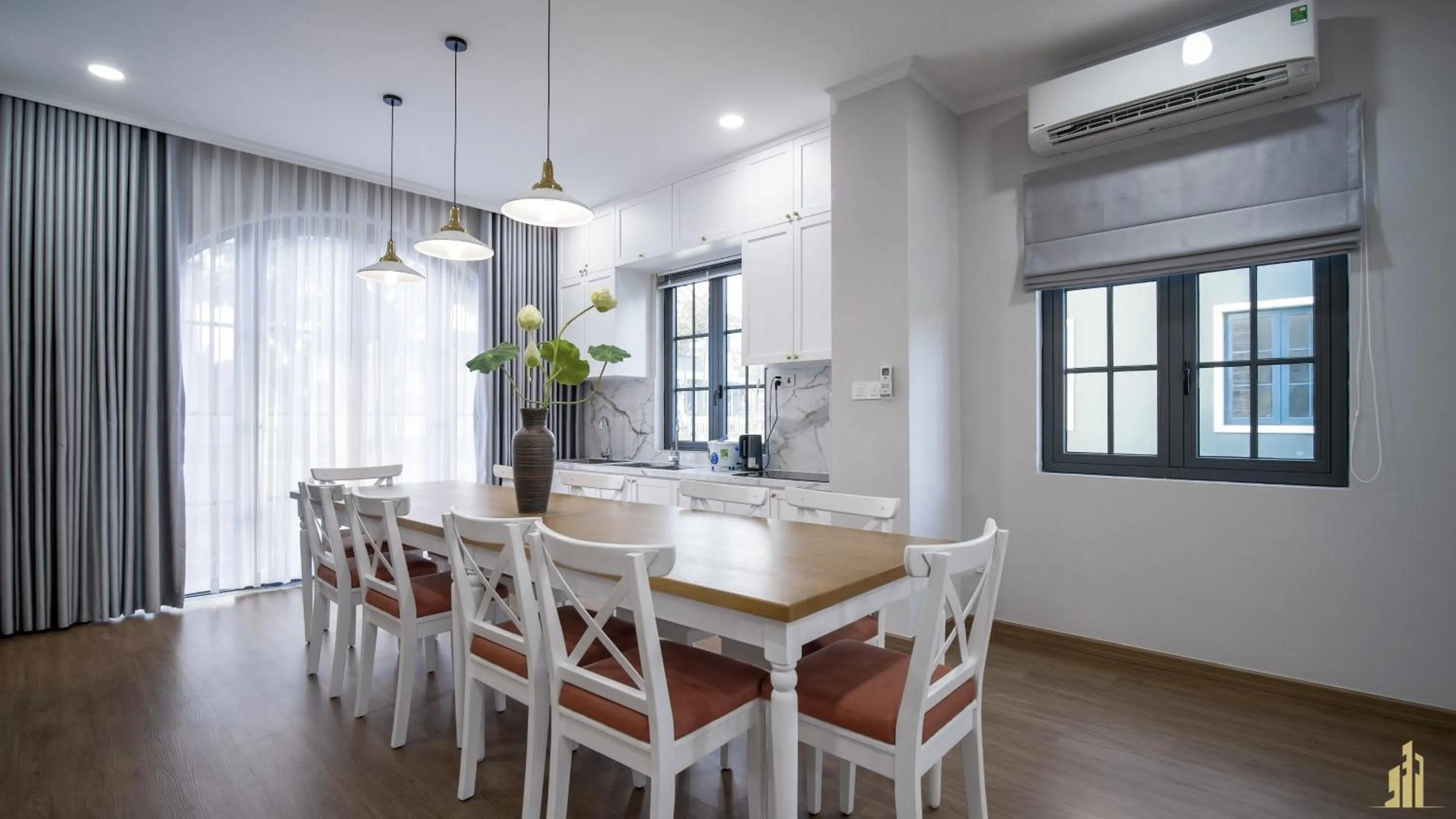 Dining area in JB. Nguyễn Villa NovaWorld Phan Thiết