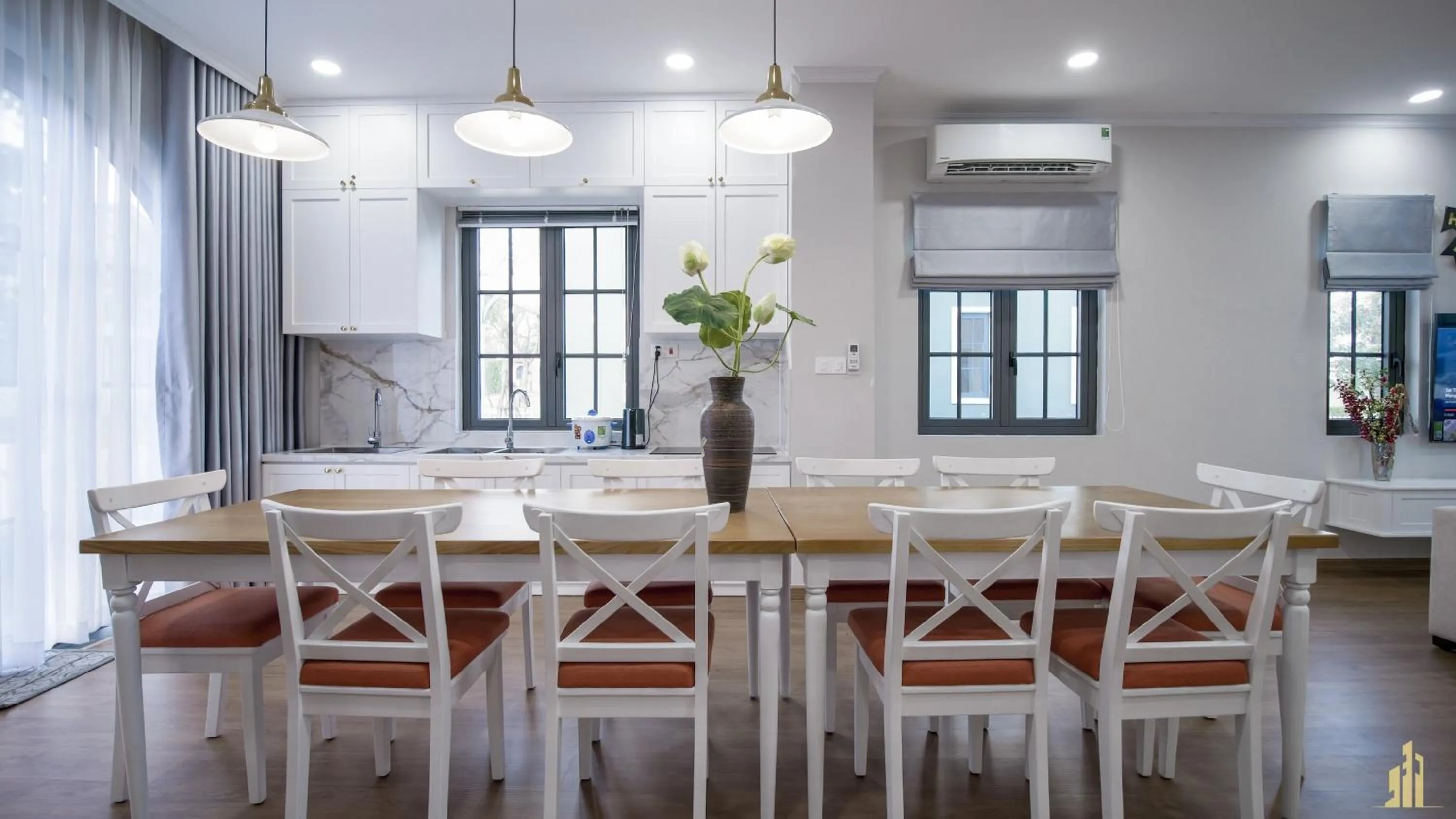 Seating area in JB. Nguyễn Villa NovaWorld Phan Thiết