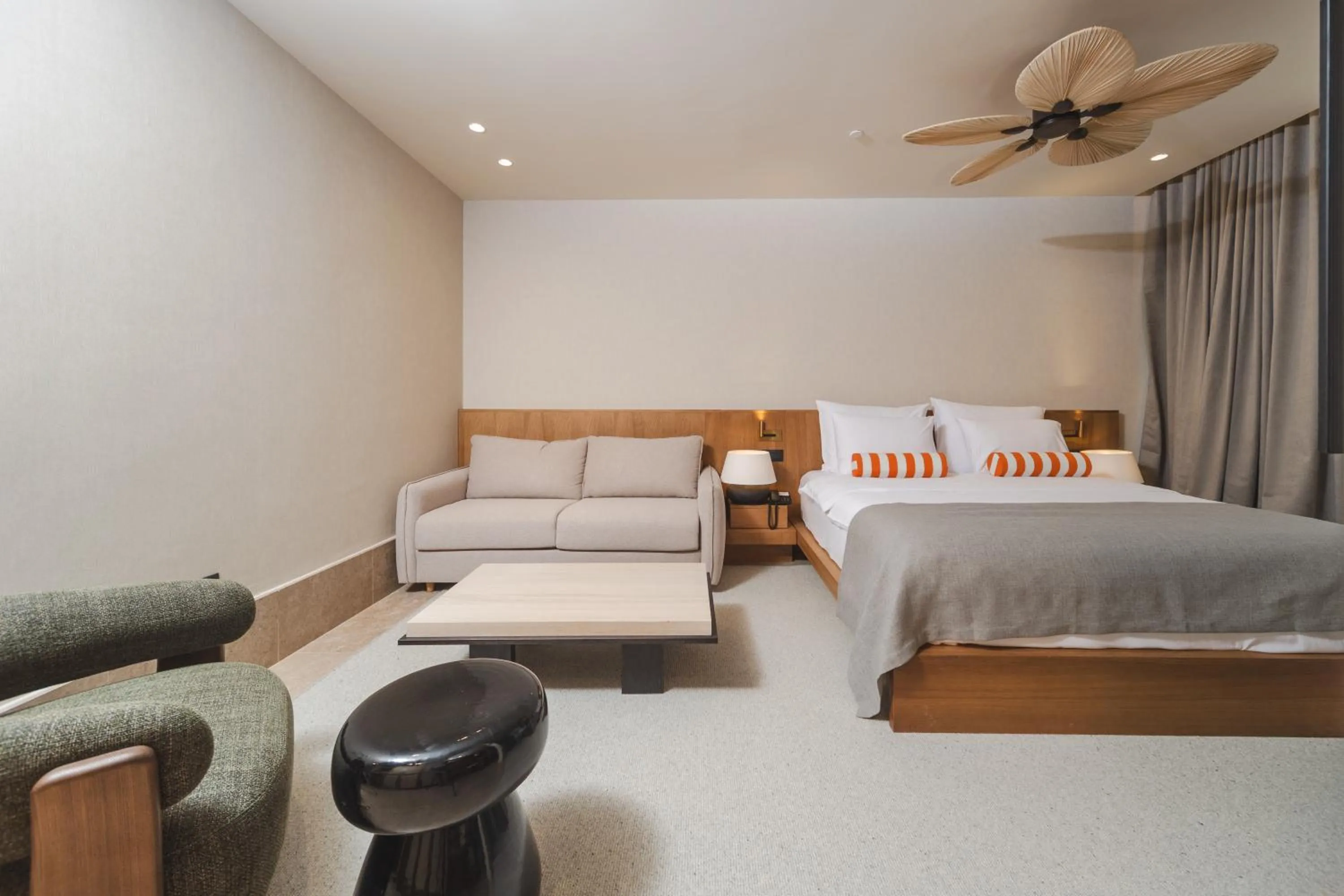 Bed in Infinity Hotel & More