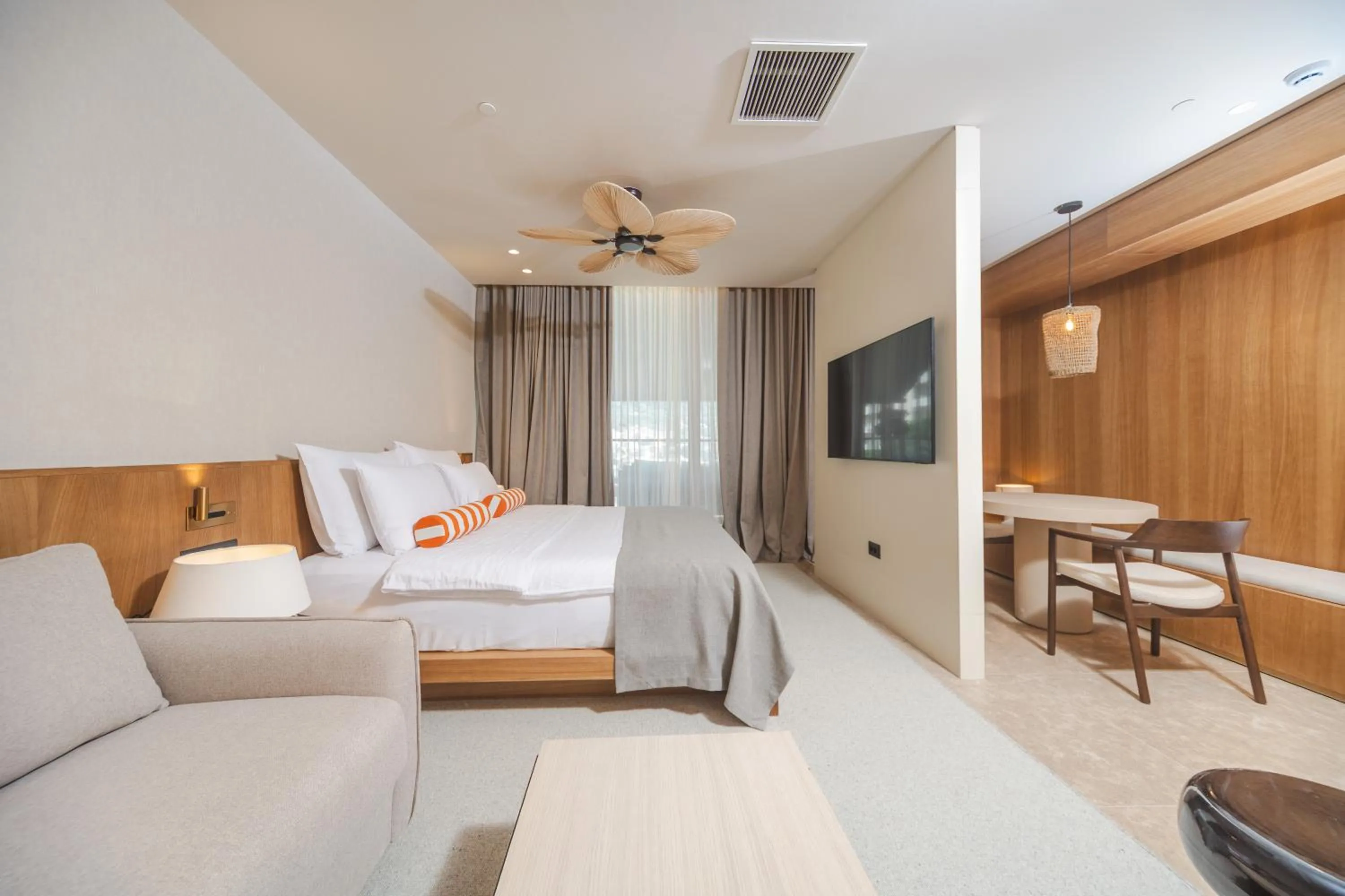 Bed in Infinity Hotel & More