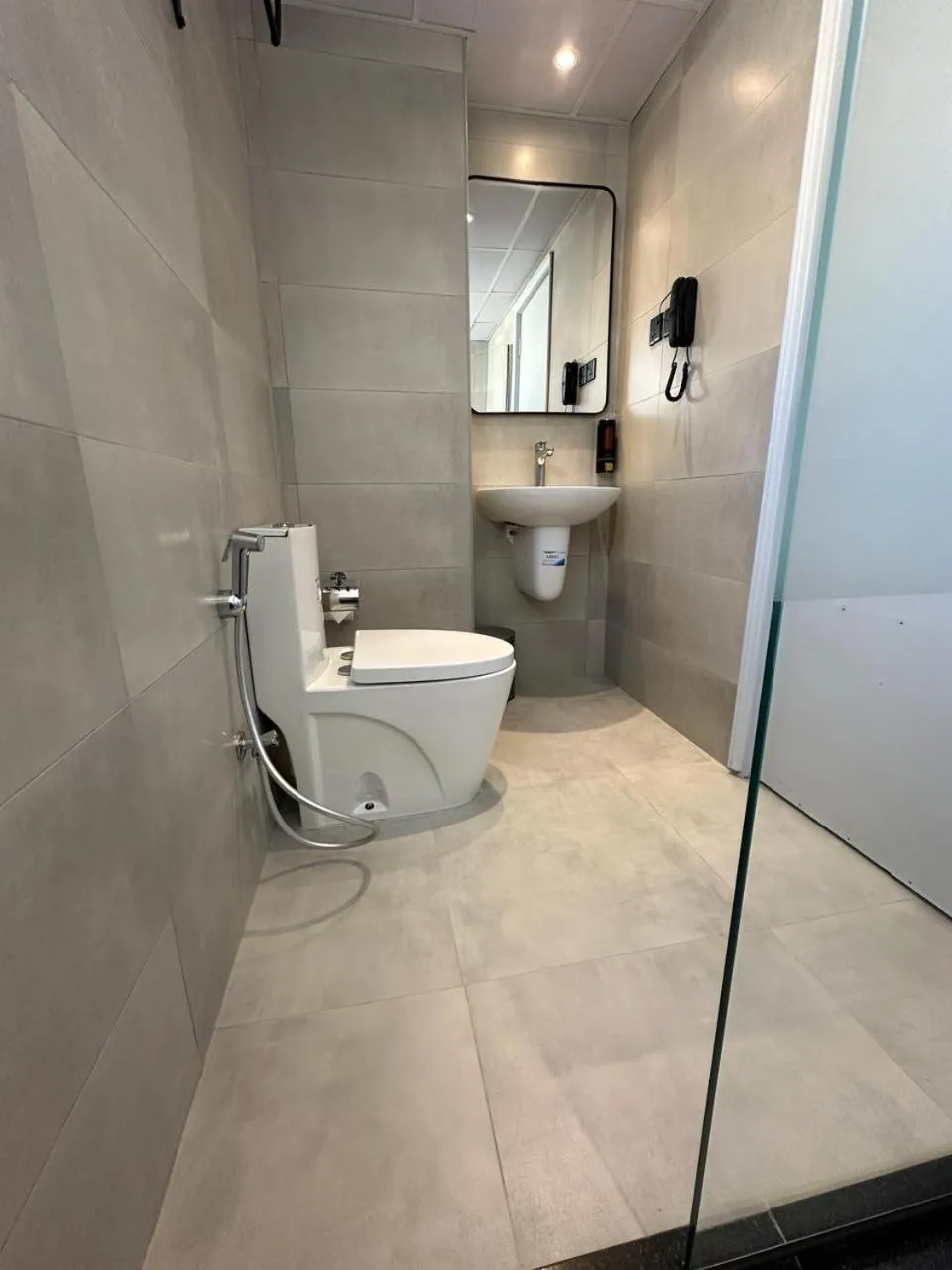 Toilet in SKY PARK HOTEL