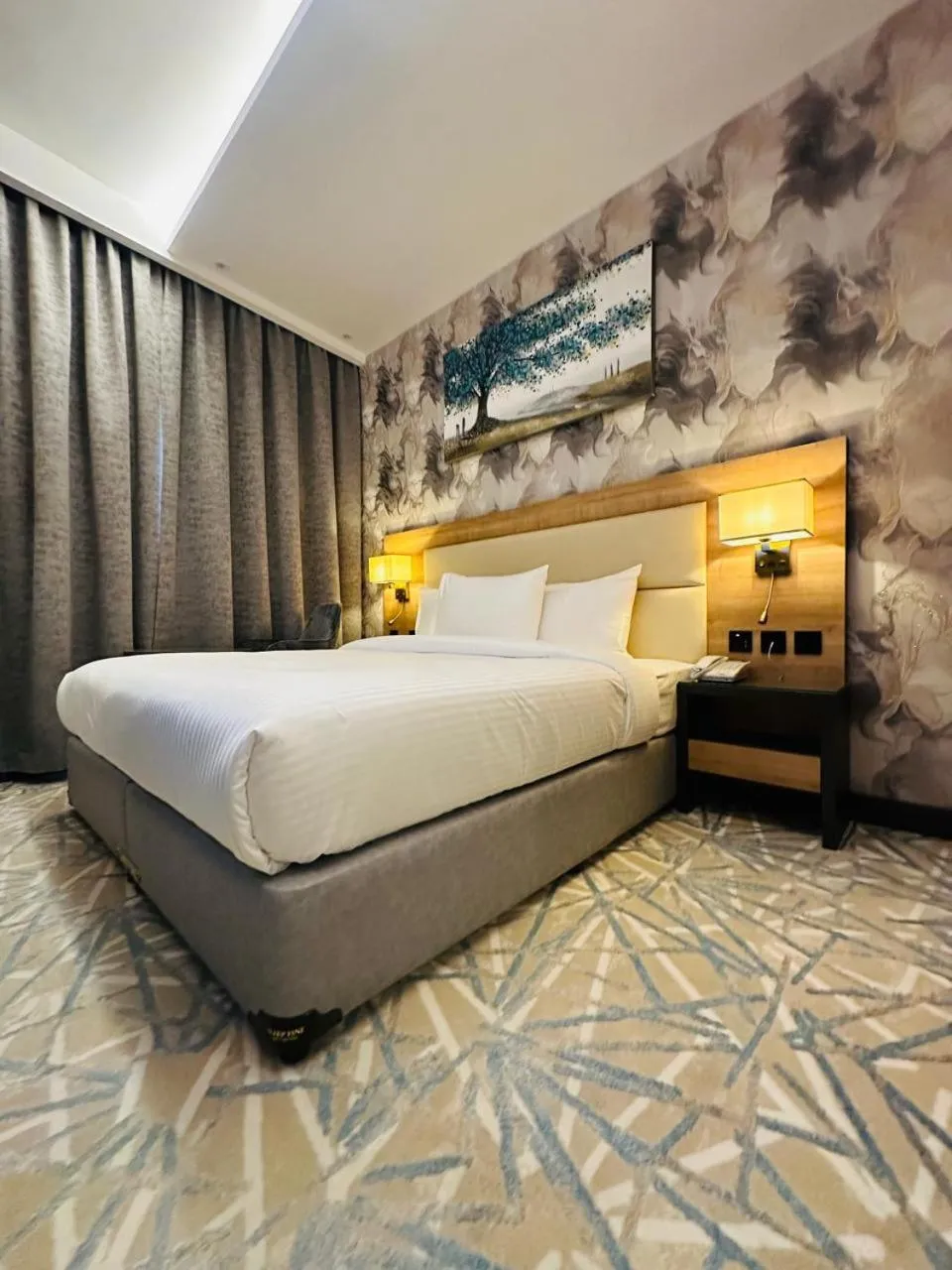 Bedroom, Bed in SKY PARK HOTEL