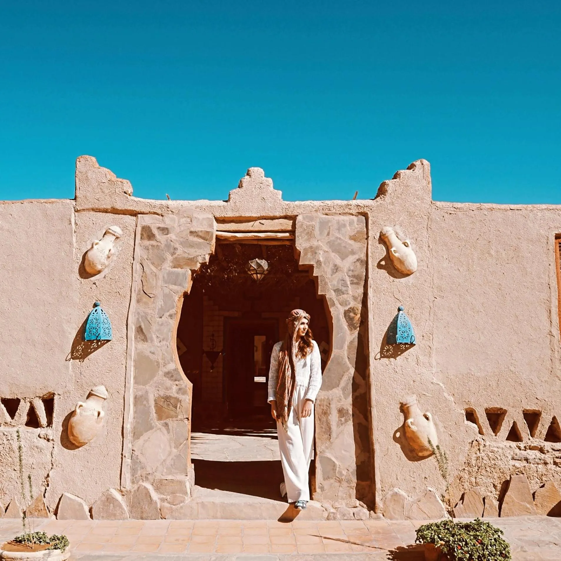 Nearby landmark in kasbah luna del sur