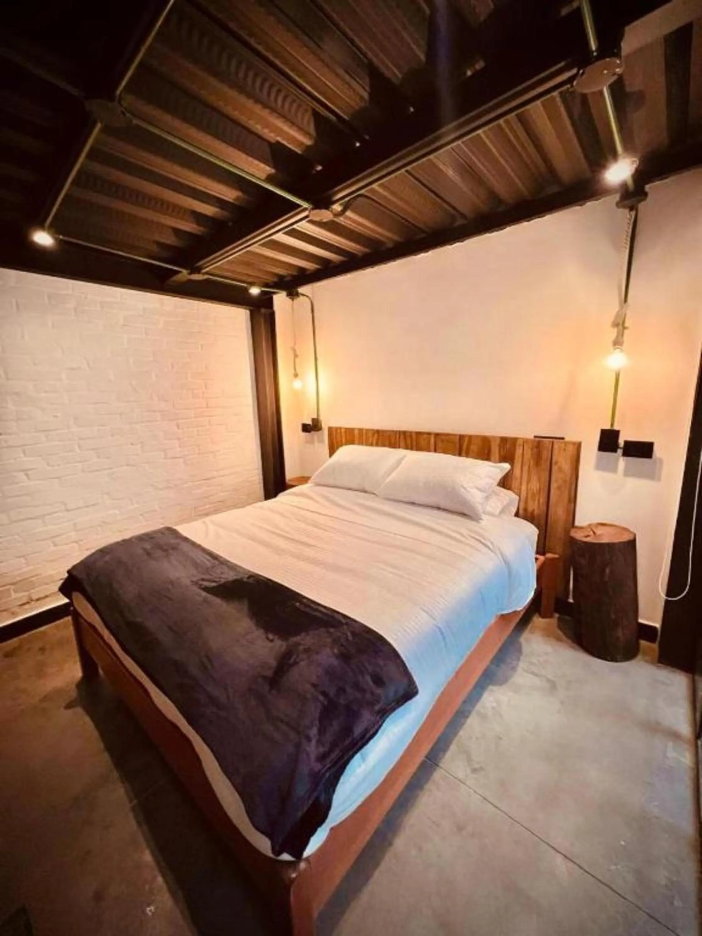 Bed in Hotel Quinta Bolivar