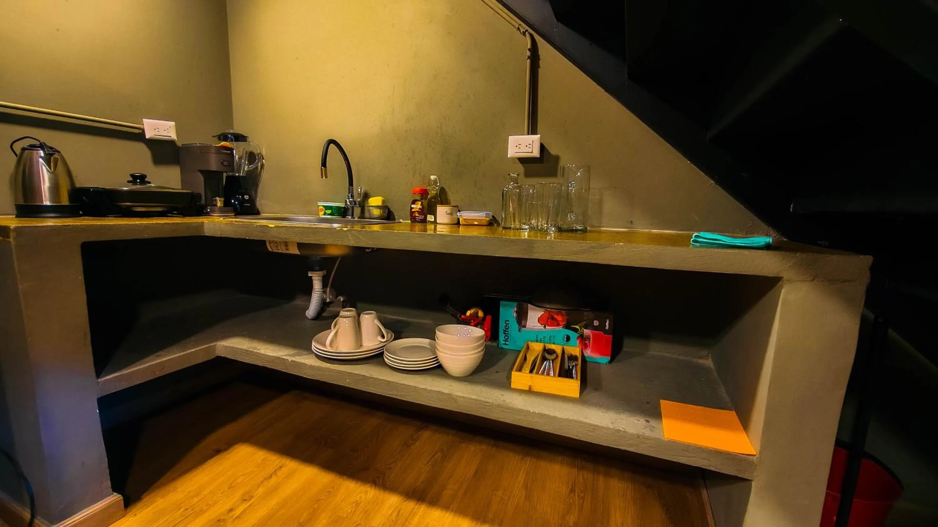 Coffee/tea facilities in Hotel Quinta Bolivar